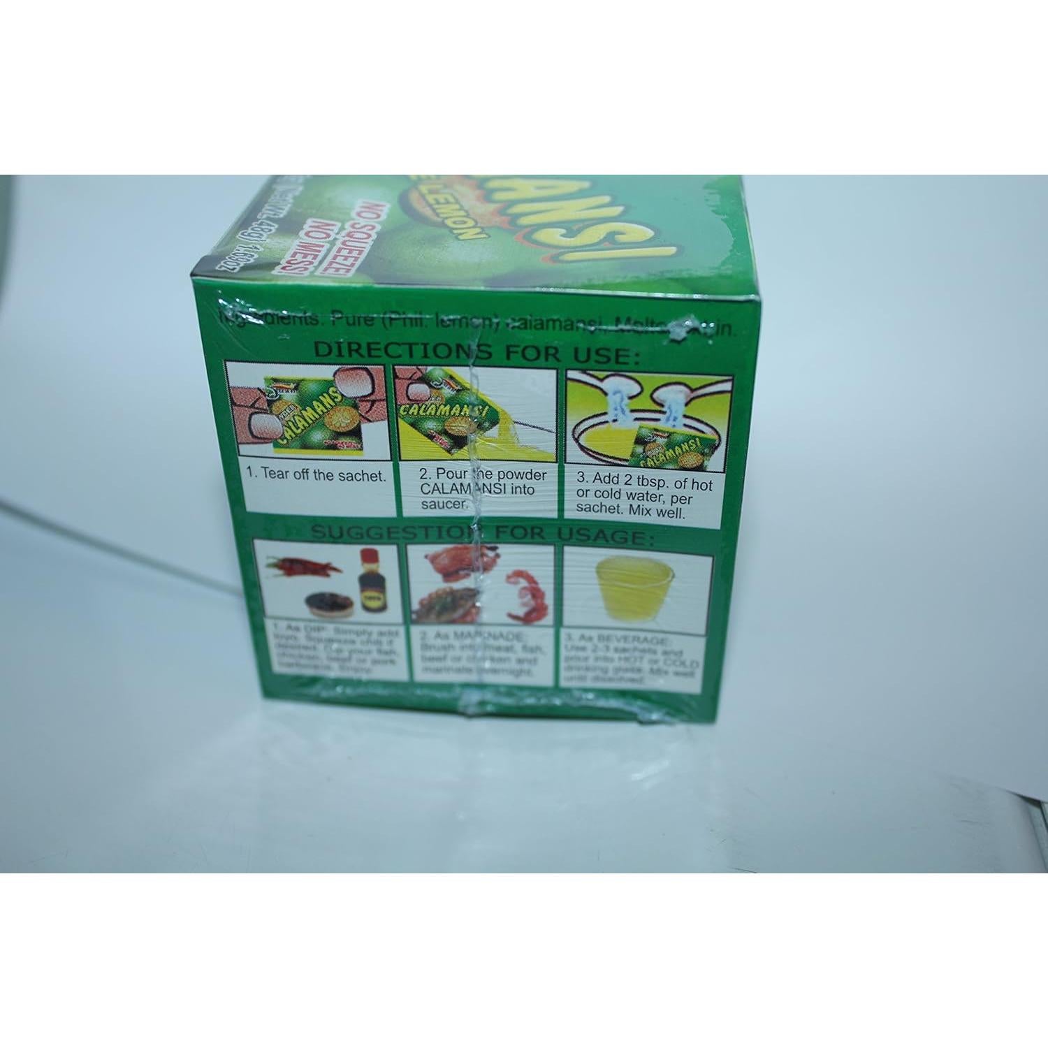 Juan Powder Calamansi Limón Filipinense 24 Sobres 48g