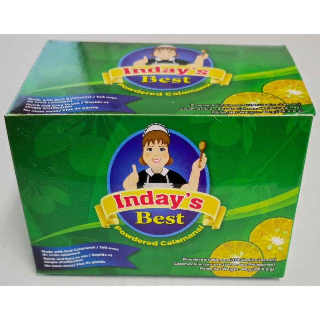 Mejor en Polvo Inday Calamansi Filipino 48g (24 sobres de 2g)