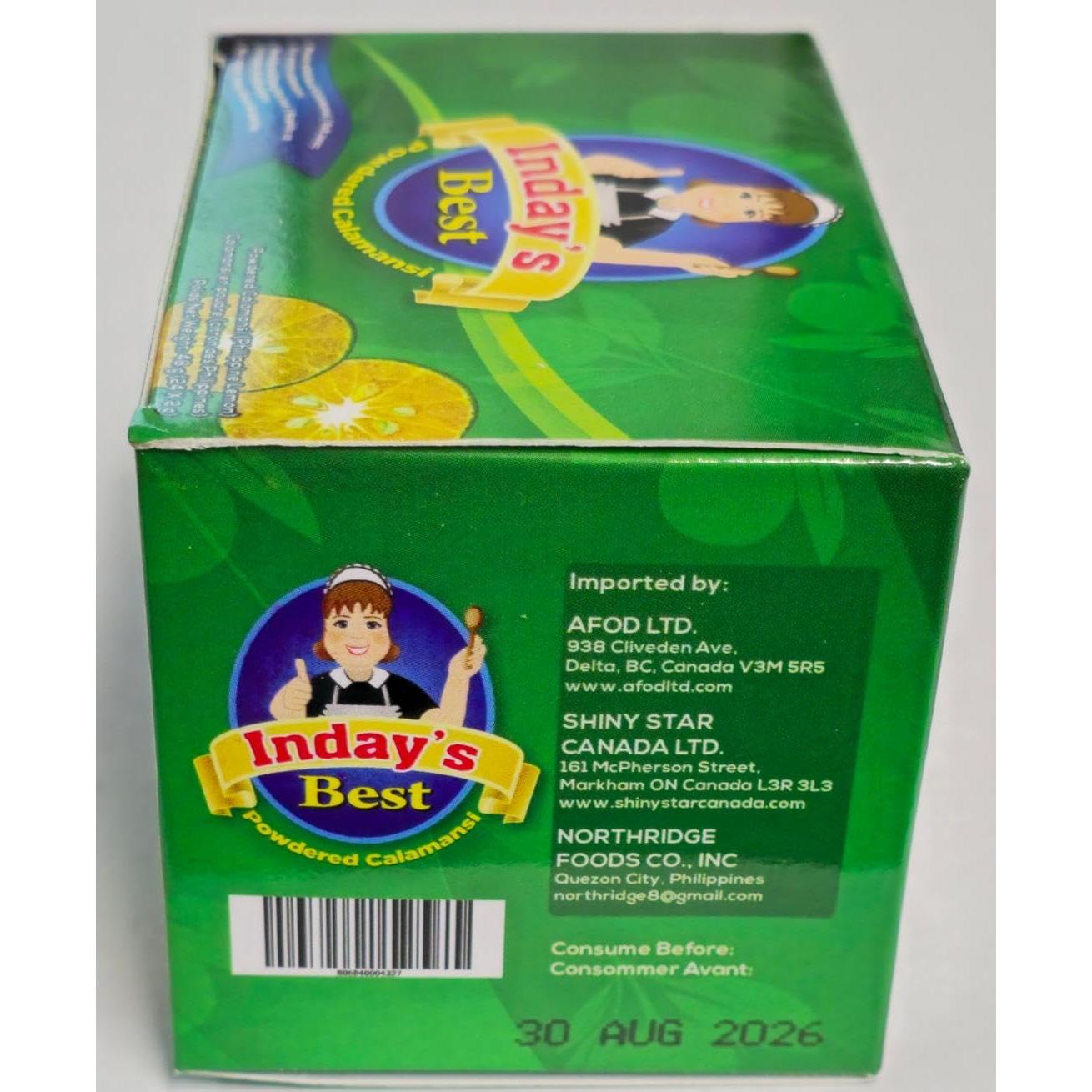 Mejor en Polvo Inday Calamansi Filipino 48g (24 sobres de 2g)