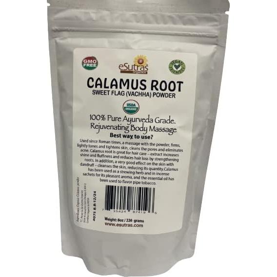Polvo de Calamus eSutras Organics 227g | Raíz Pura Orgánica