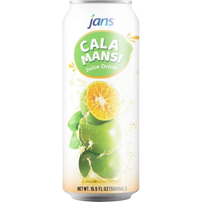 Jugo de Calamansi Jans 500 ml - Paquete de 12, Sin Azúcar
