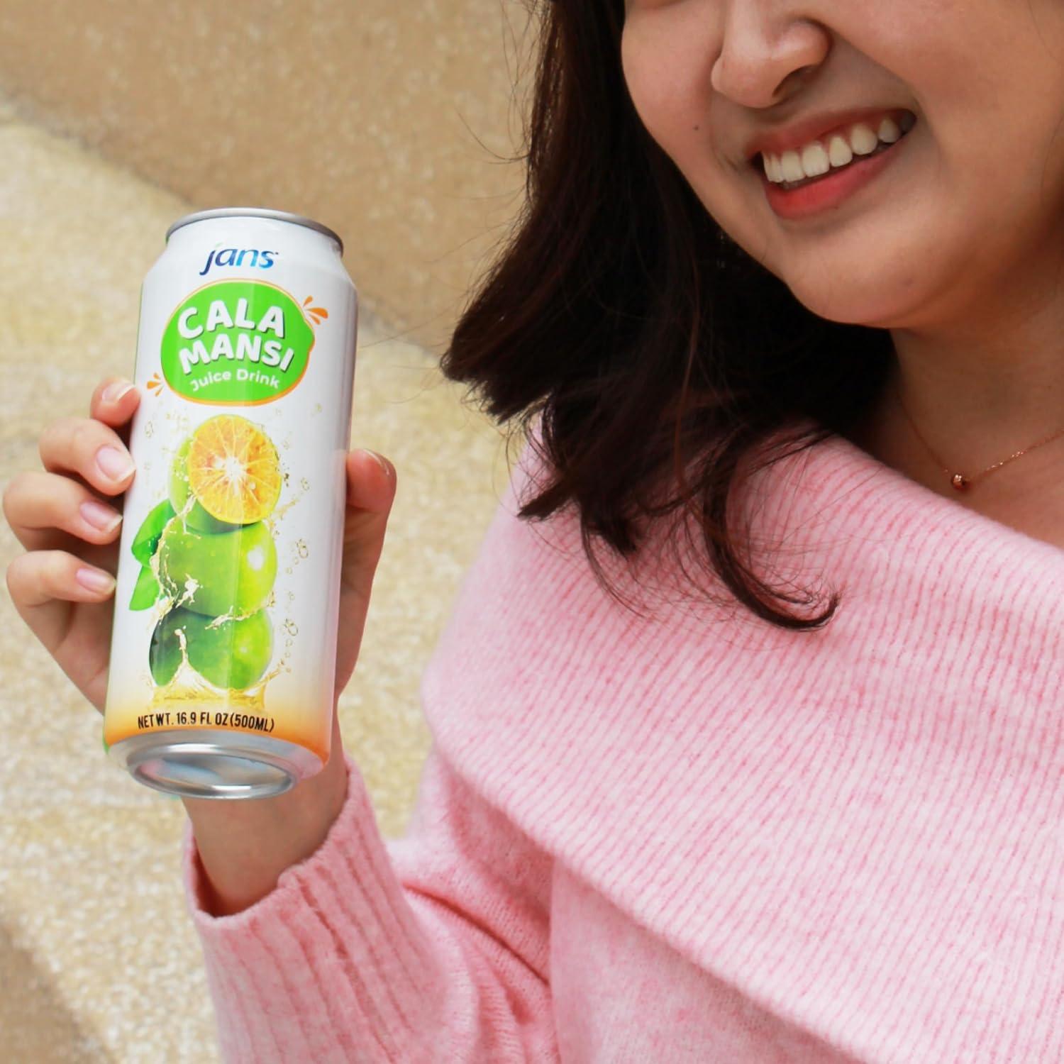 Jugo de Calamansi Jans 500 ml - Paquete de 12, Sin Azúcar