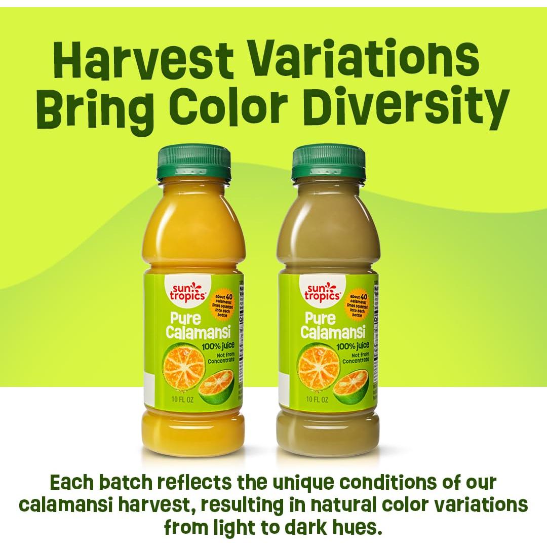 Jugo de Calamansi 100% Puro Sun Tropics 3 x 300ml