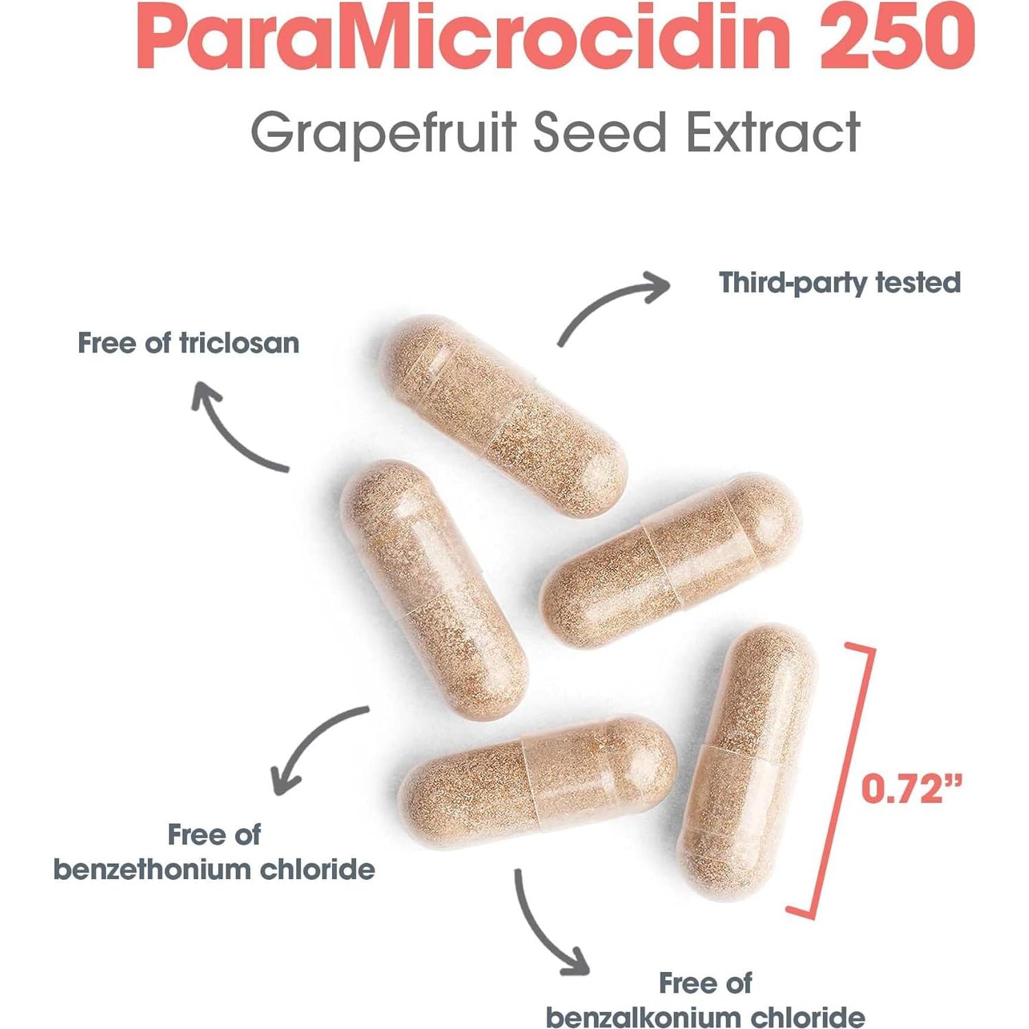 Suplemento Microcidin 125mg Allergy Research Group - 150 Cápsulas Vegetarianas
