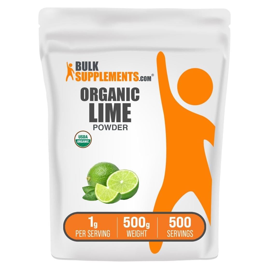 Polvo de Lima Orgánica BulkSupplements 500g - Saborizante Natural