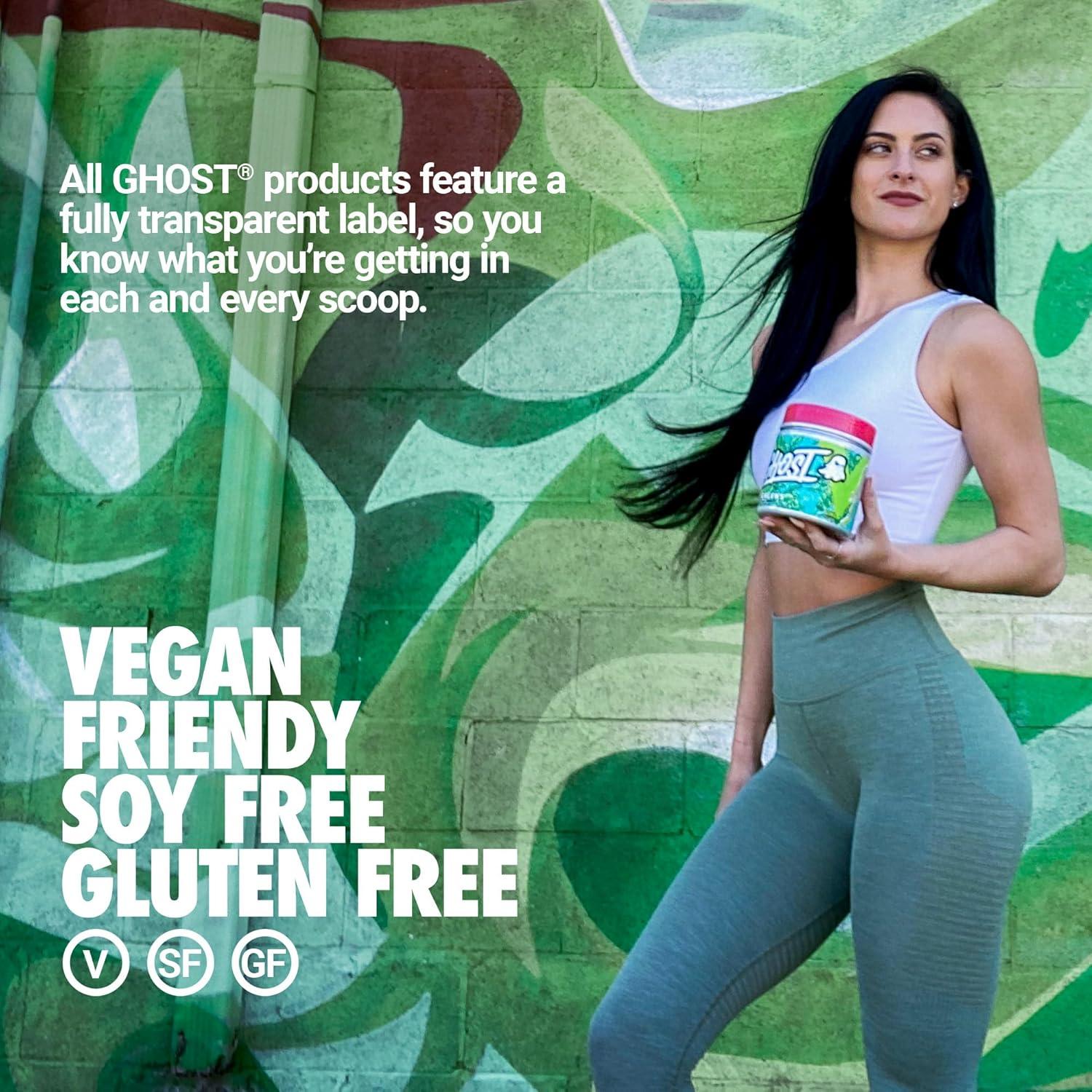 GHOST Polvo de Verduras Lima - 30 Porciones - 19 Superalimentos