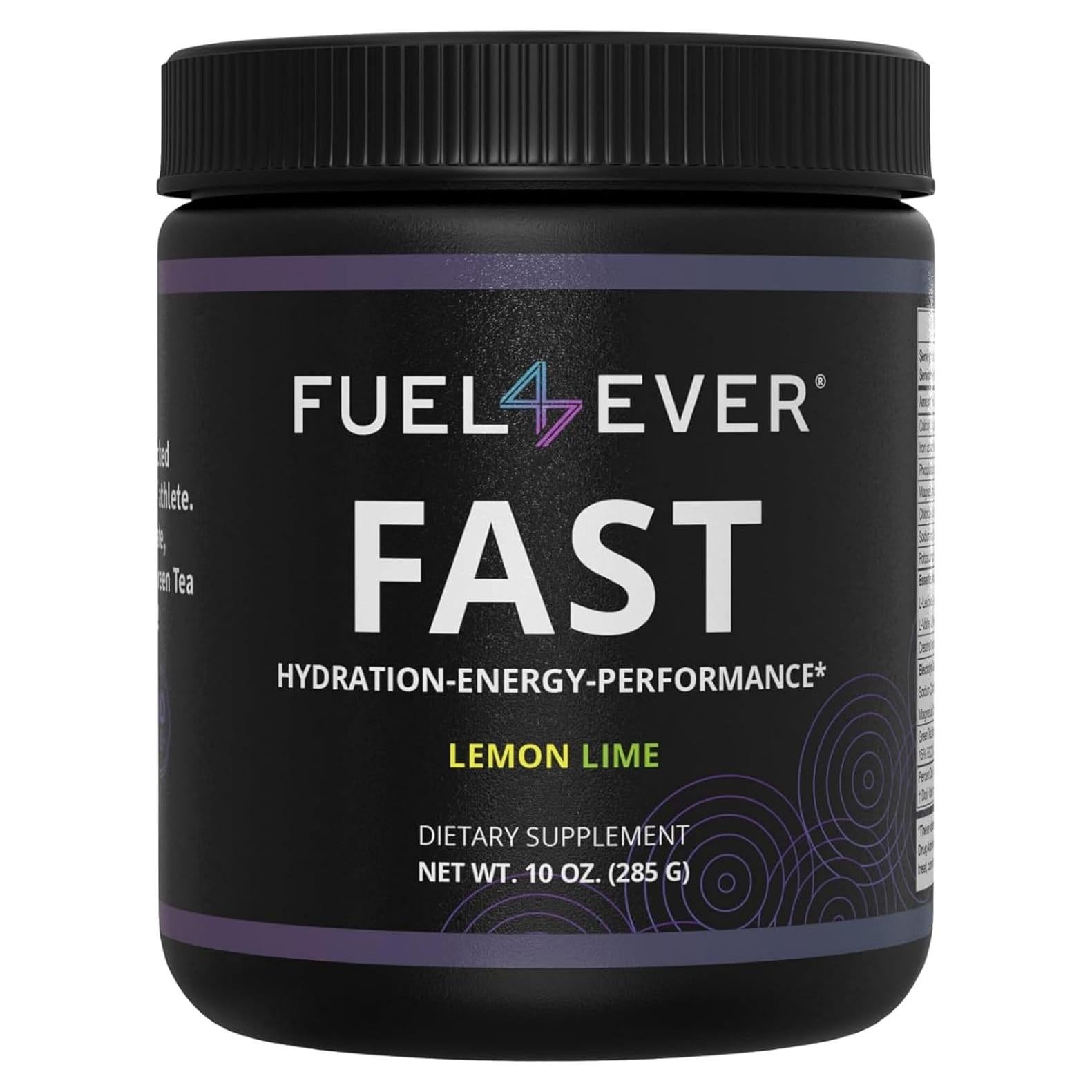 Polvo Electrolito Rápido Fuel 4 Ever Limón Lima 30 Porciones