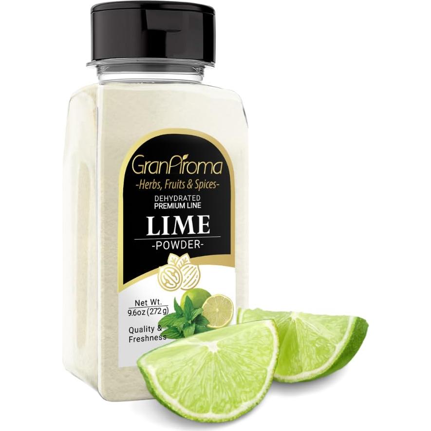 Polvo de Lima GranAroma 272 g - Sabor Ácido y Dulce, Soluble