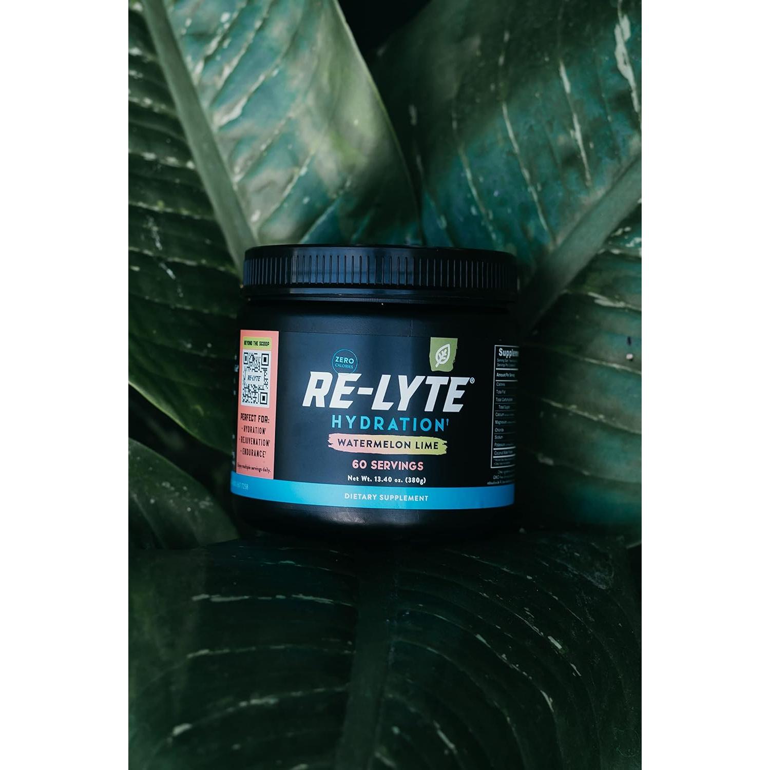 Polvo Electrolito Redmond Re-Lyte Sandía Lima 380g