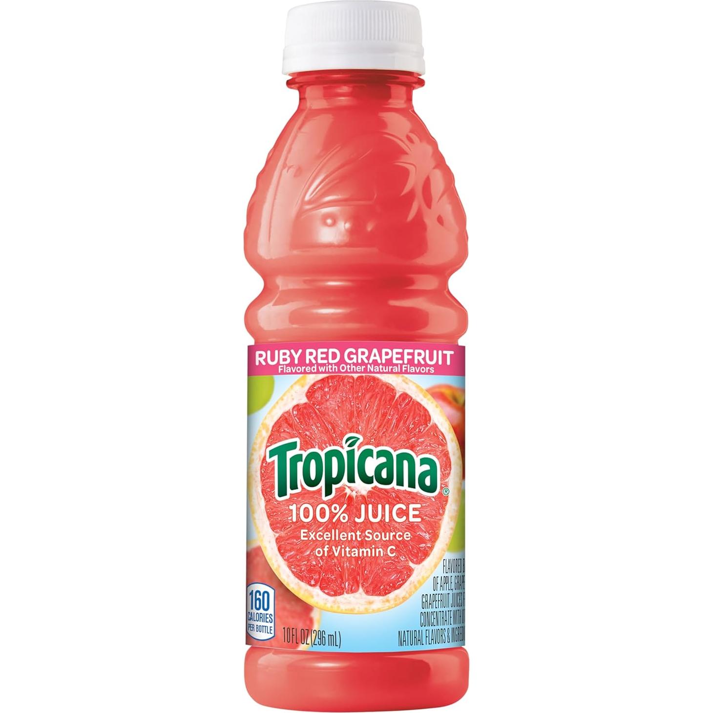 Jugo de Pomelo Ruby Red Tropicana 240 Onzas (Paquete de 24)