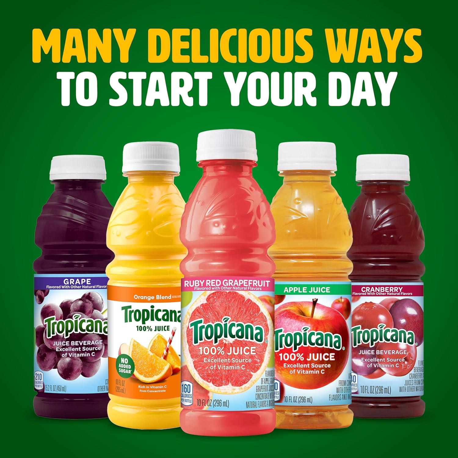 Jugo de Pomelo Ruby Red Tropicana 240 Onzas (Paquete de 24)