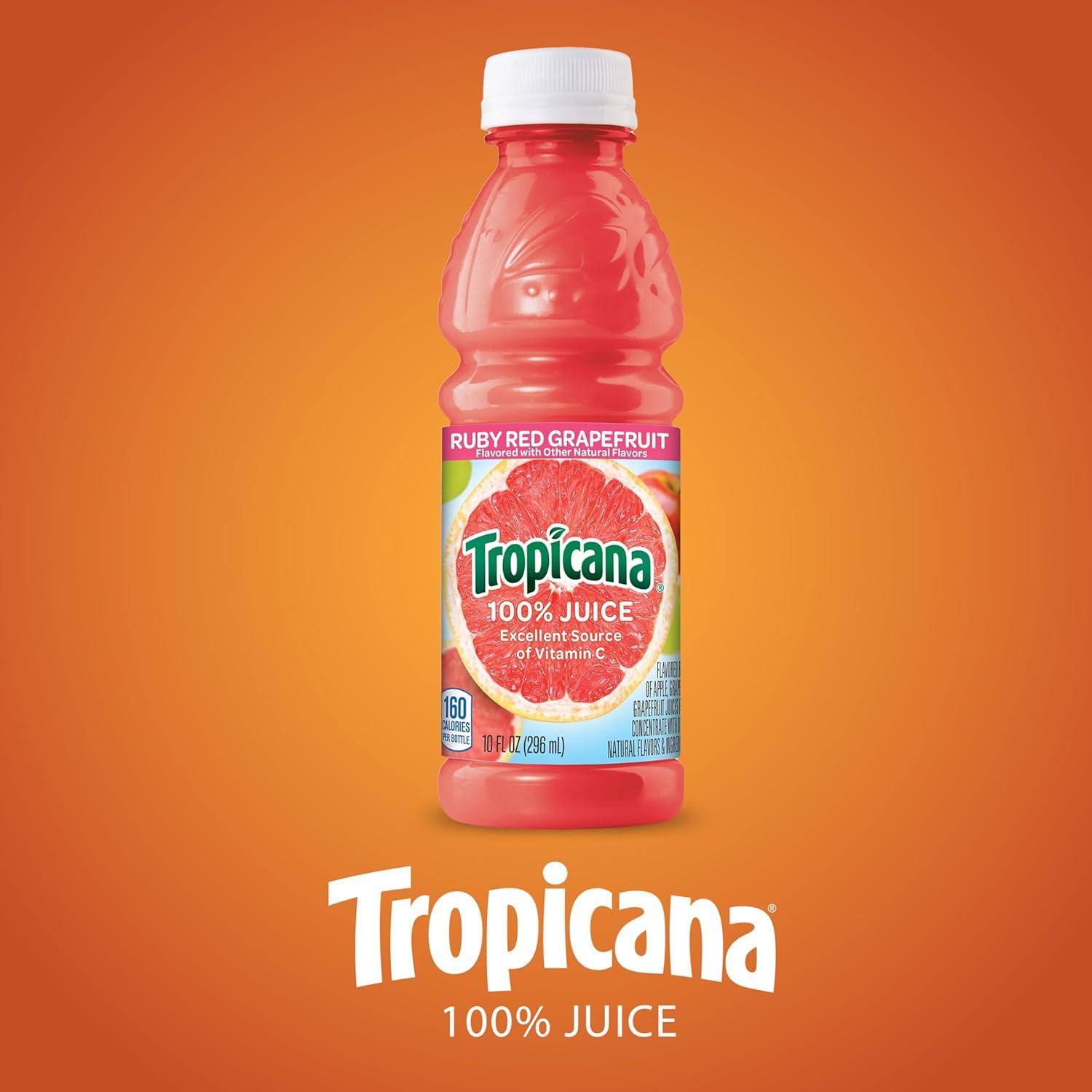 Jugo de Pomelo Ruby Red Tropicana 240 Onzas (Paquete de 24)