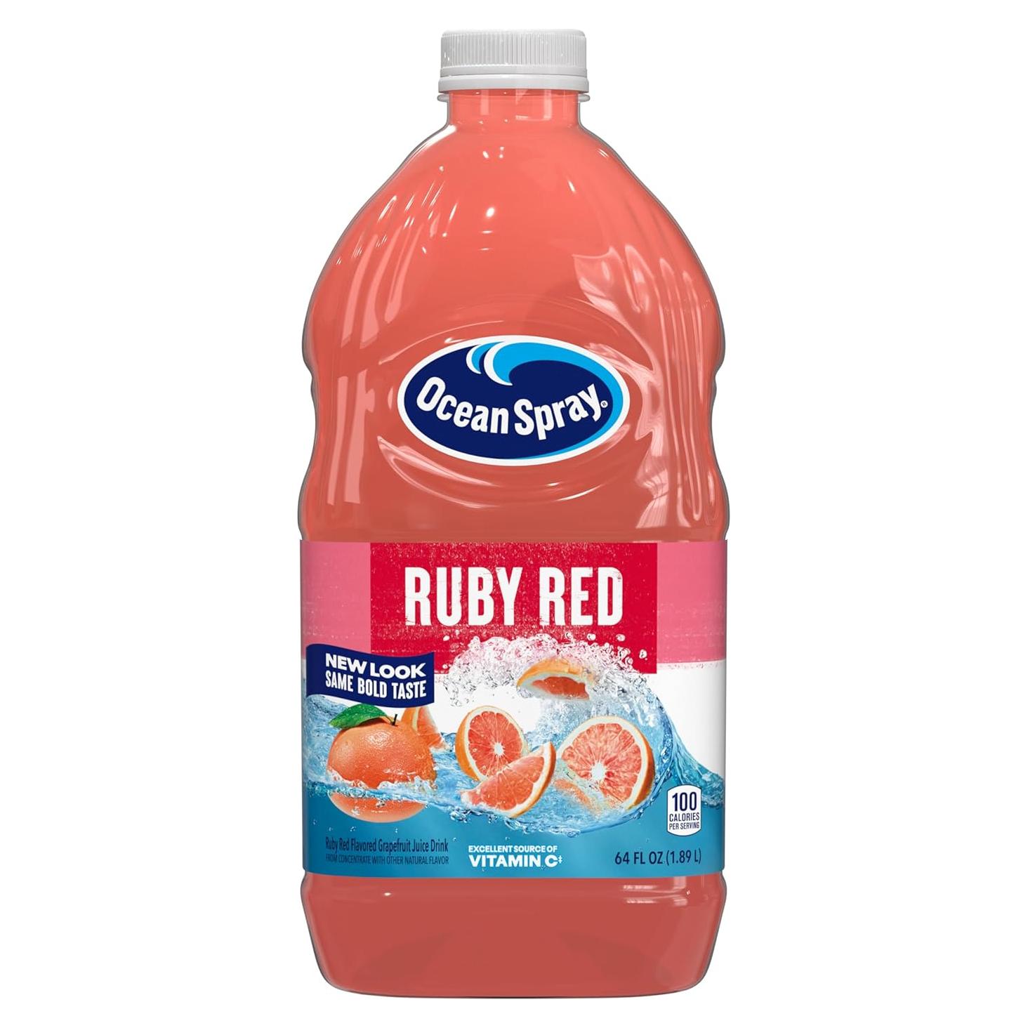 Jugo de Pomelo Ruby Red Ocean Spray 1.89L - 100% Vitamina C