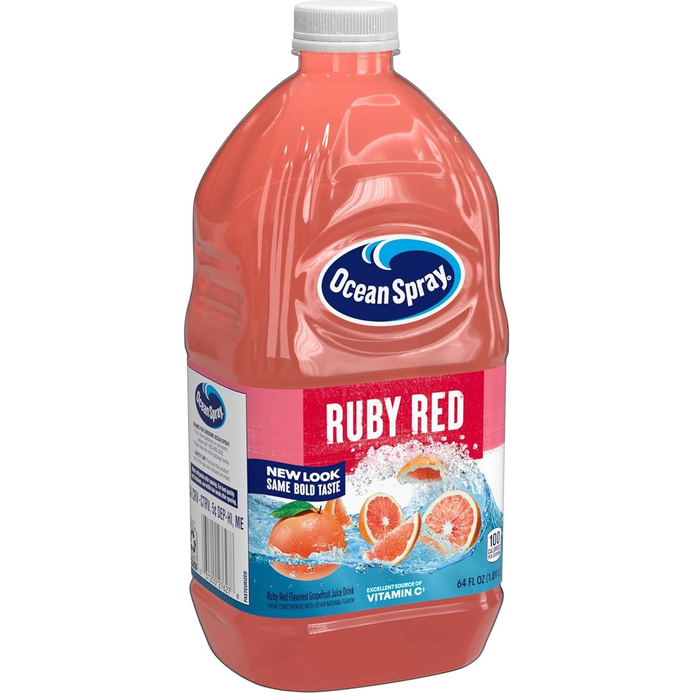 Jugo de Pomelo Ruby Red Ocean Spray 1.89L - 100% Vitamina C