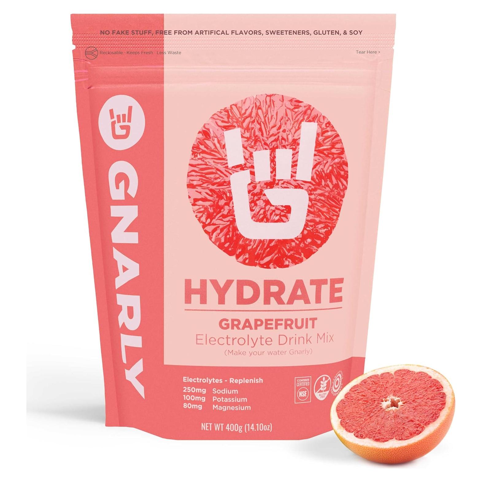 Gnarly Nutrition Hidratante Electrolitos Pomelo 400g - 40 Porciones