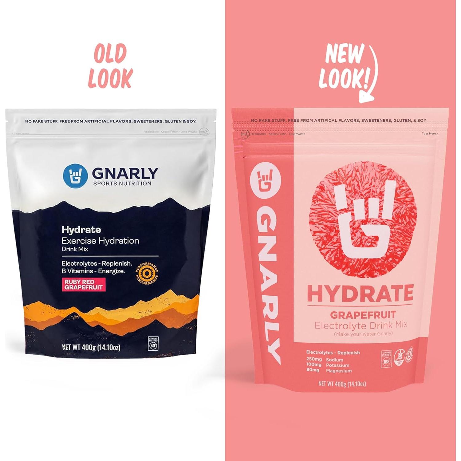 Gnarly Nutrition Hidratante Electrolitos Pomelo 400g - 40 Porciones