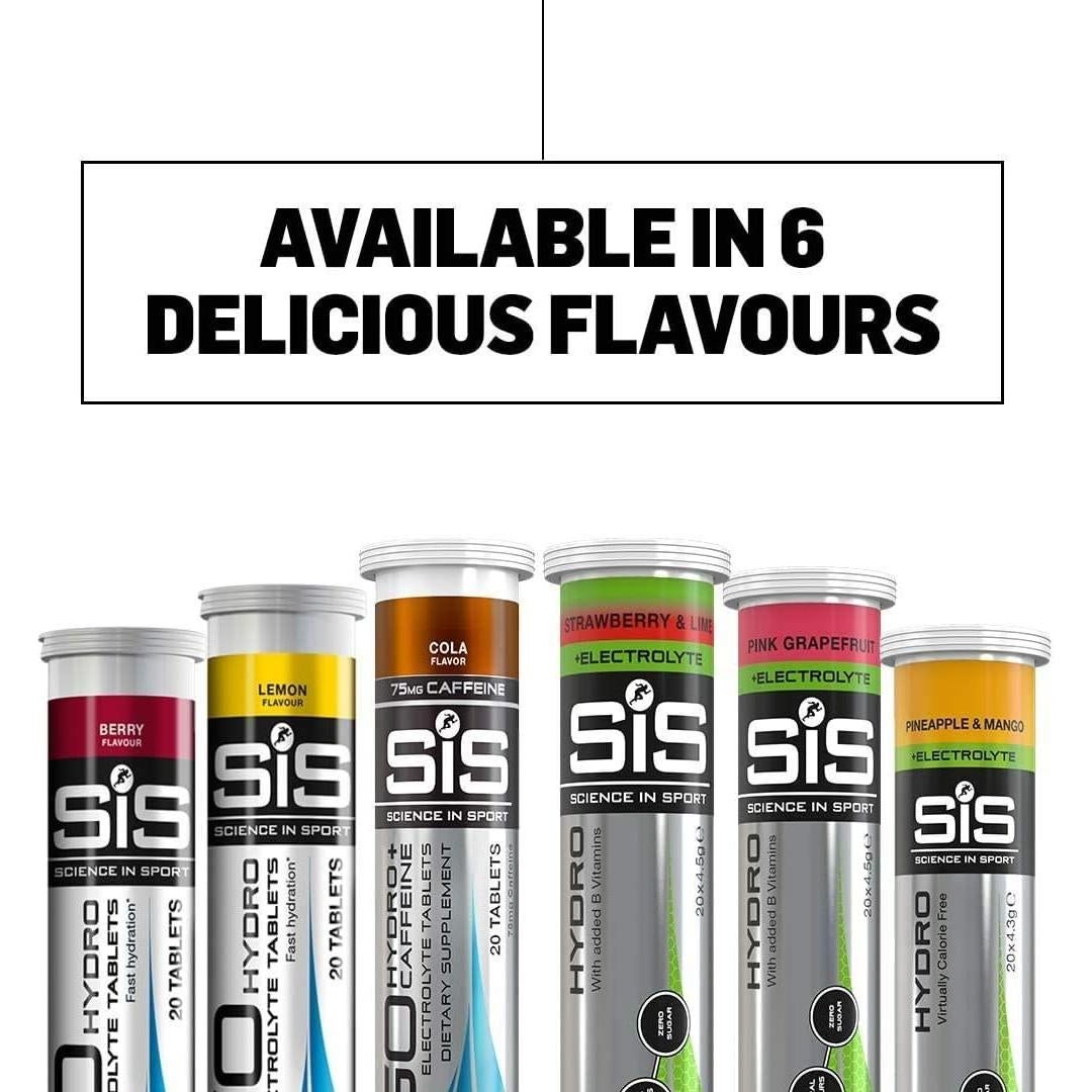 Tabletas Hidro Electrolyte Science in Sport Pomelo - 20 Tabletas