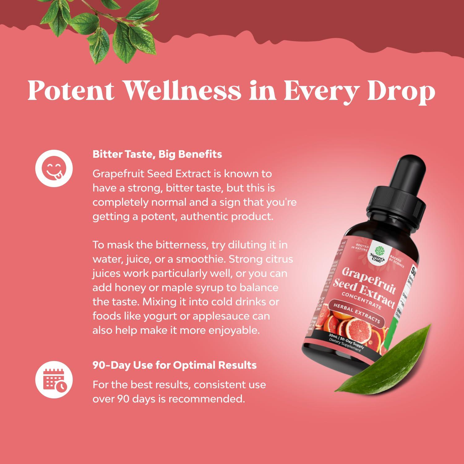 Extracto de Semilla de Pomelo Natures Craft 118ml - Paquete de 2