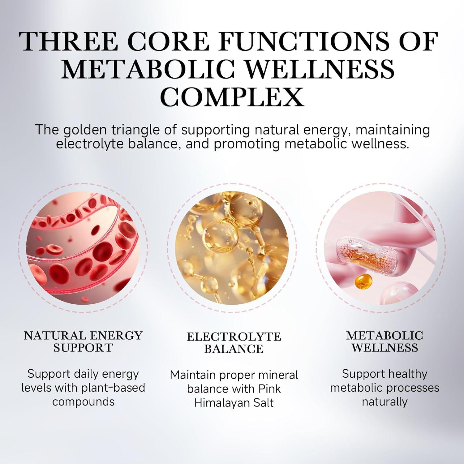 Cápsulas de Sal Rosa ONOTICBIO con Frambuesa y Mango 90 Unidades