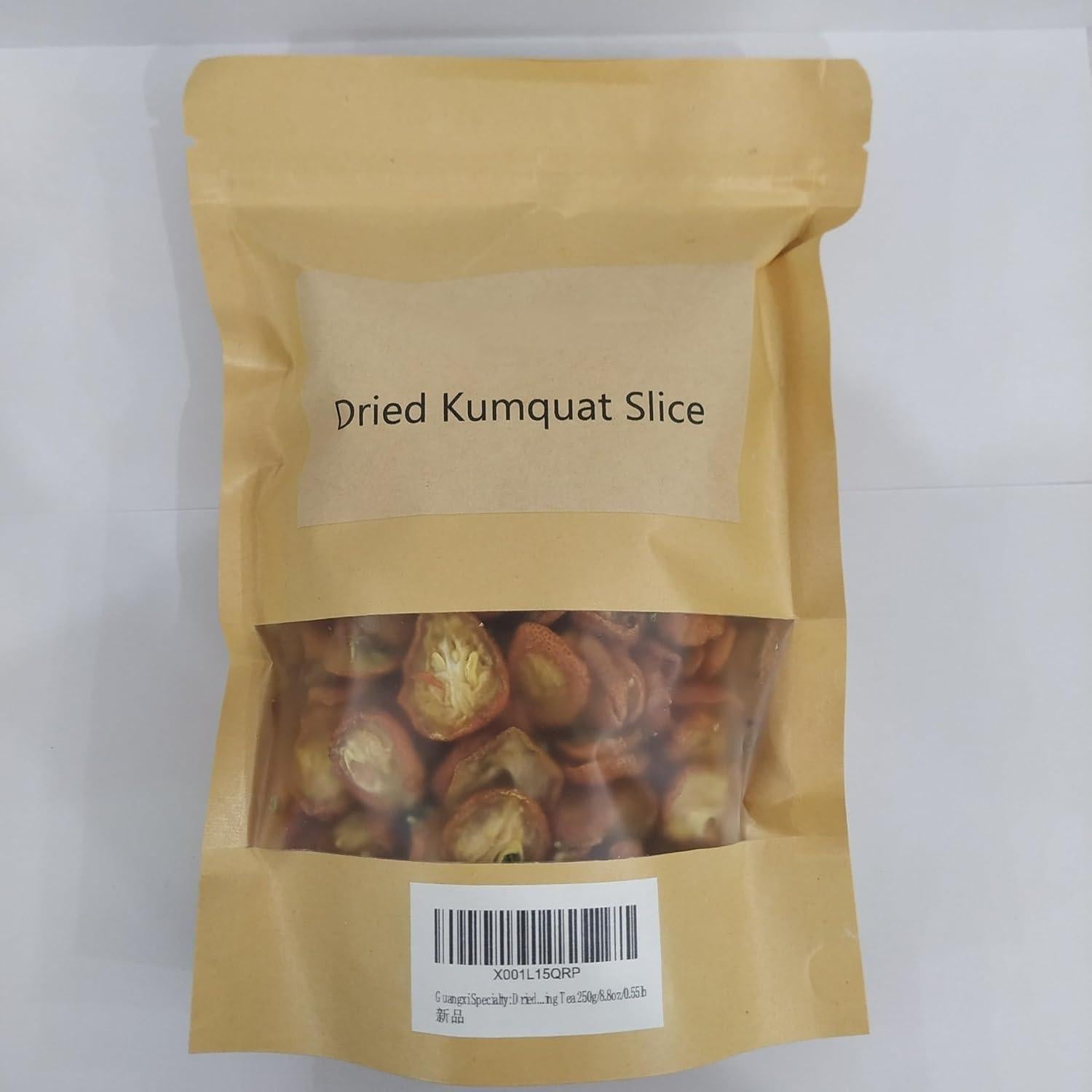 Rodajas de Kumquat Secas Helen Ou 250g para Té Instantáneo