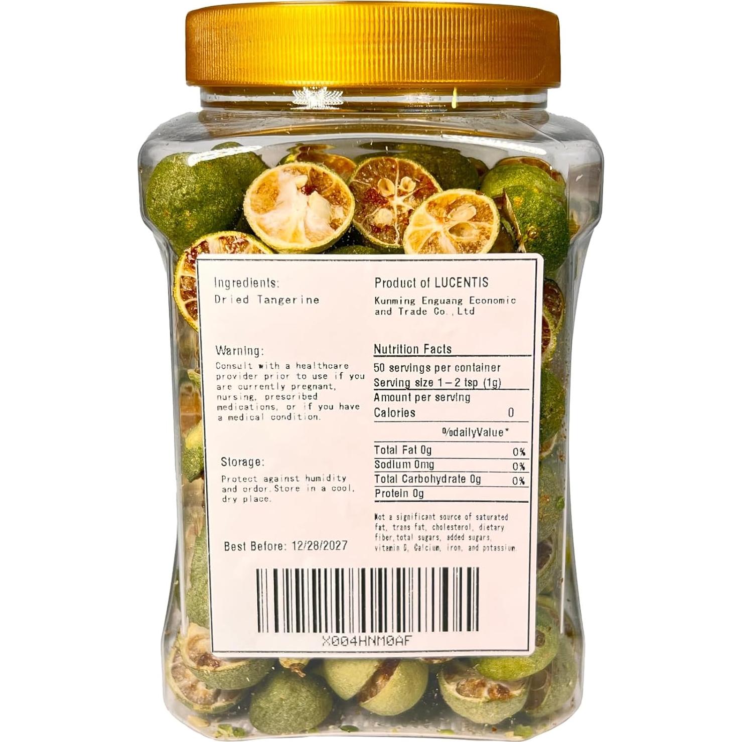 Rodajas de Kumquat Secas Naturales Kunming 150g - Cítricos para Té