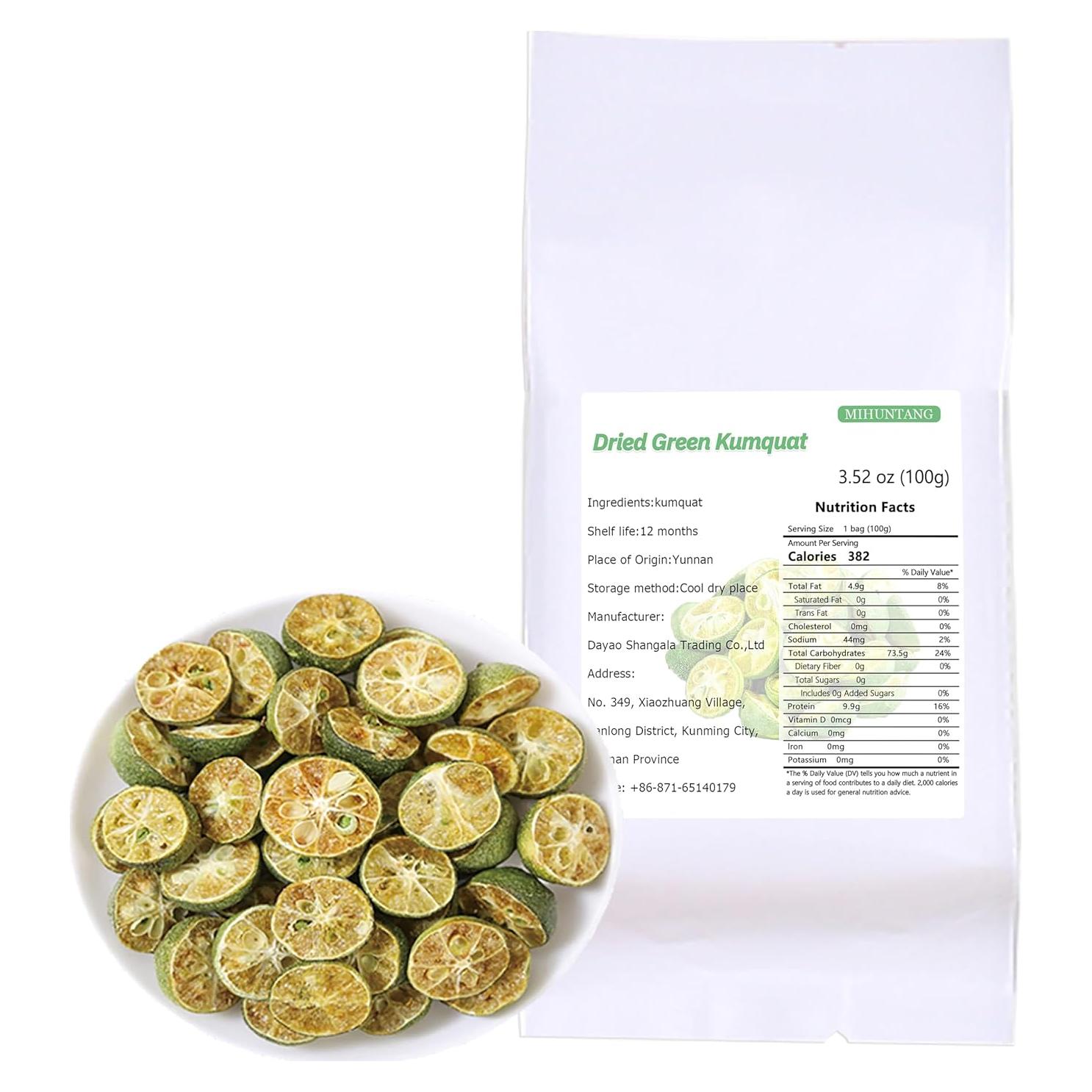 Kumquat seco 100 g - Té de frutas ácido y refrescante