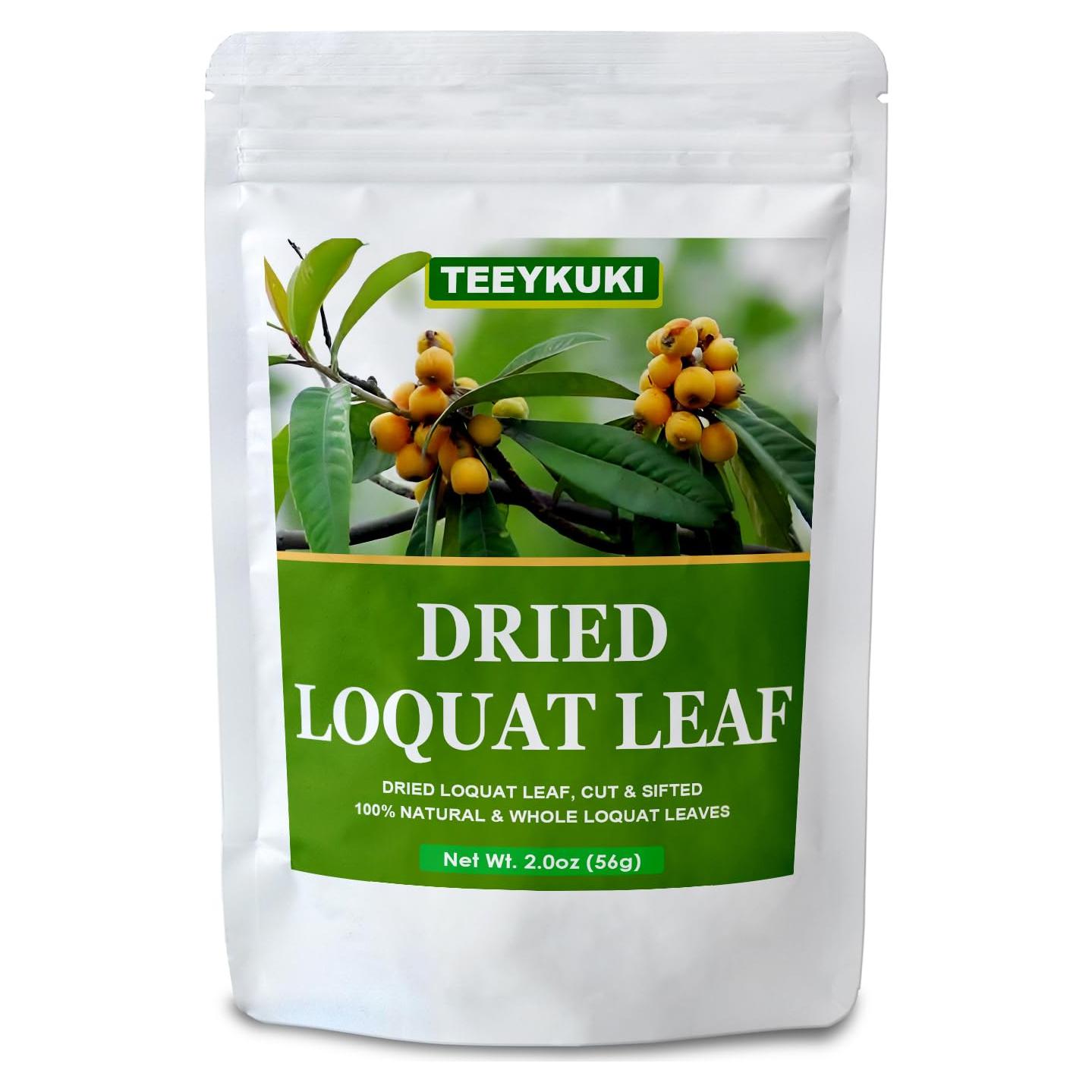 Hojas de Níspero Secas TEEYKUKI 56g Té Natural Sin Aditivos