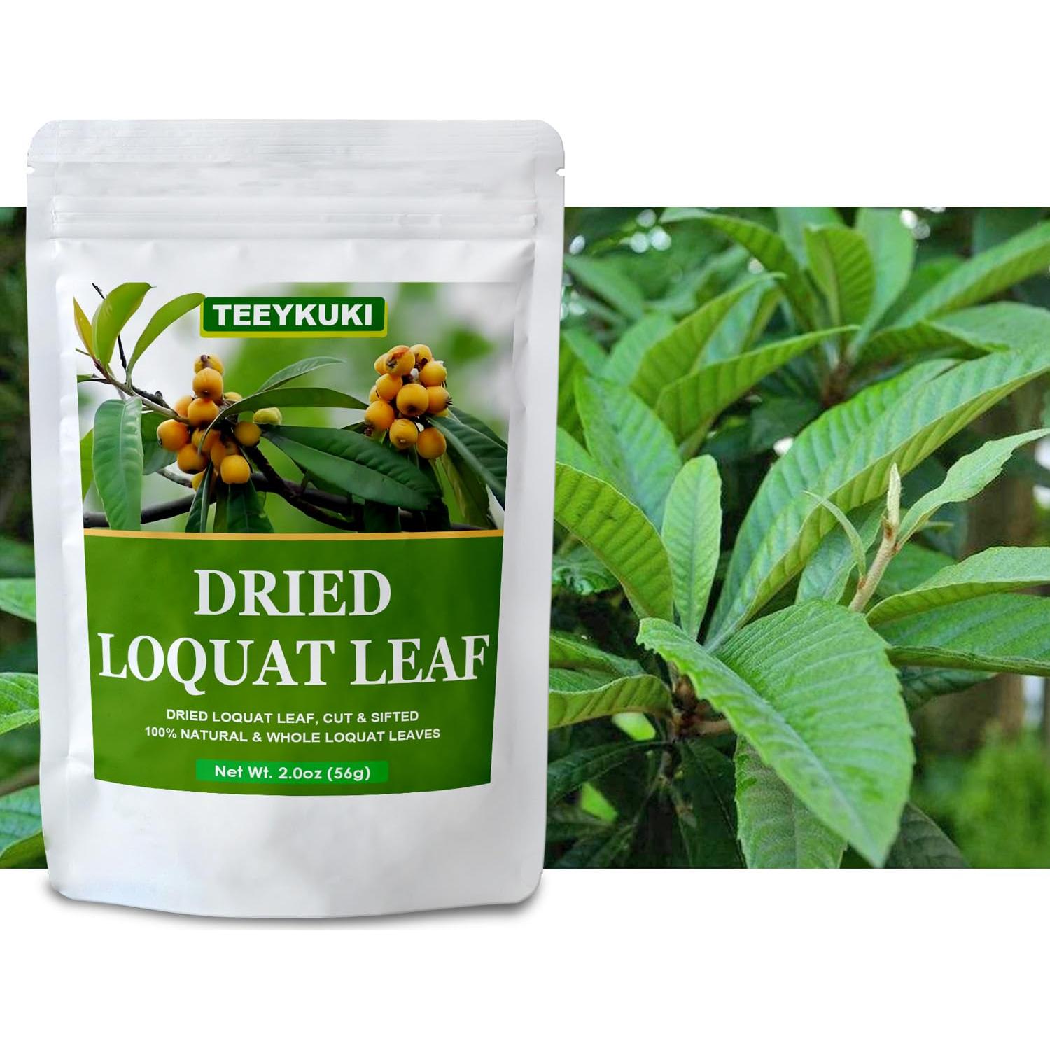 Hojas de Níspero Secas TEEYKUKI 56g Té Natural Sin Aditivos