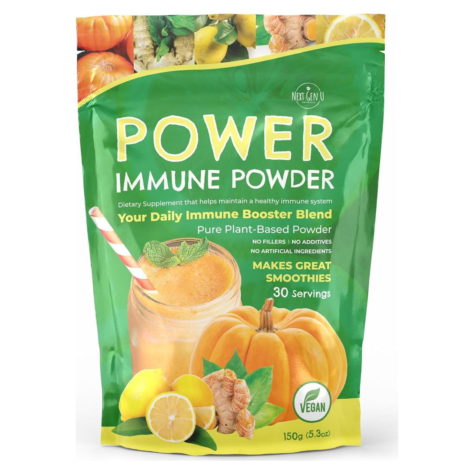 Suplemento Inmunológico en Polvo NGU 150g - Vegano y Sin Gluten