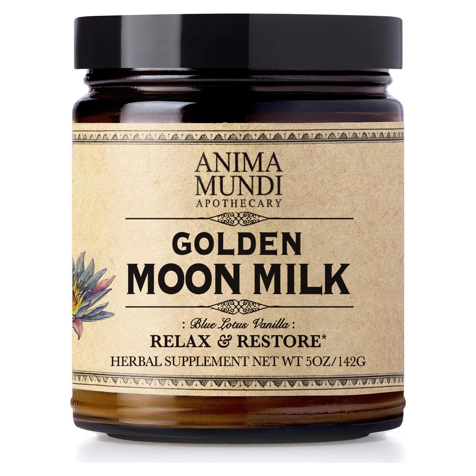 Leche de Luna Dorada Anima Mundi 142g - Polvo Relajante Orgánico