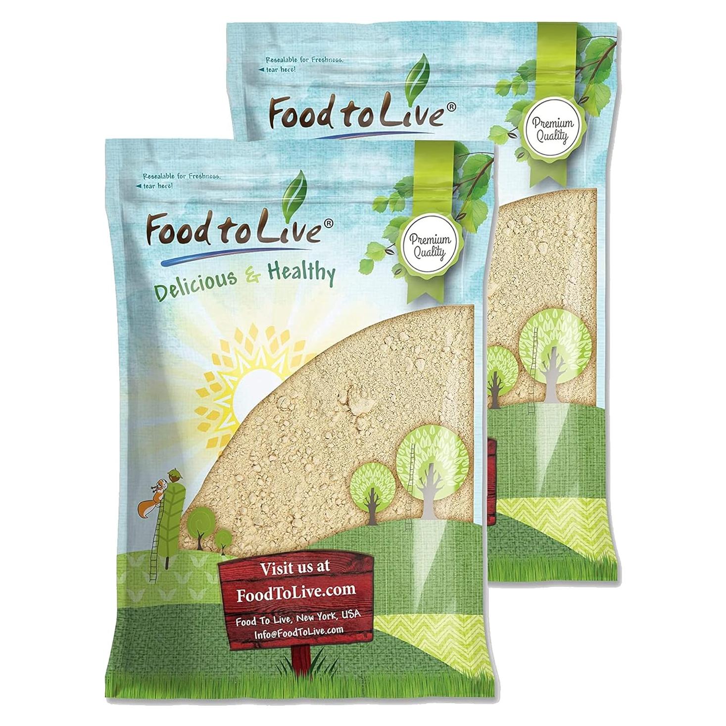 Polvo de Maca Negra Cruda Food To Live 6.35 kg - Suplemento Energizante
