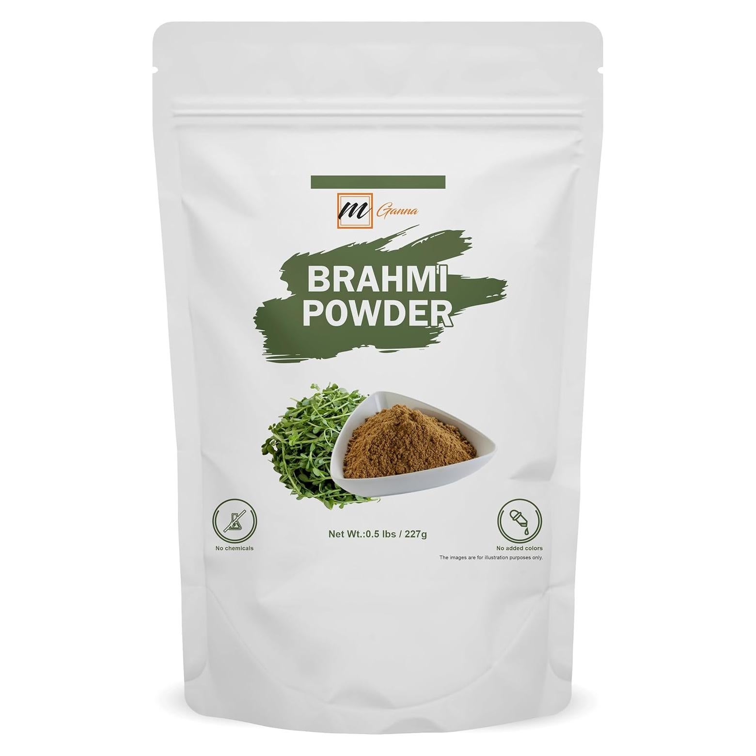 Polvo de Brahmi Natural 227g Archie Enterprise - Cuidado Capilar