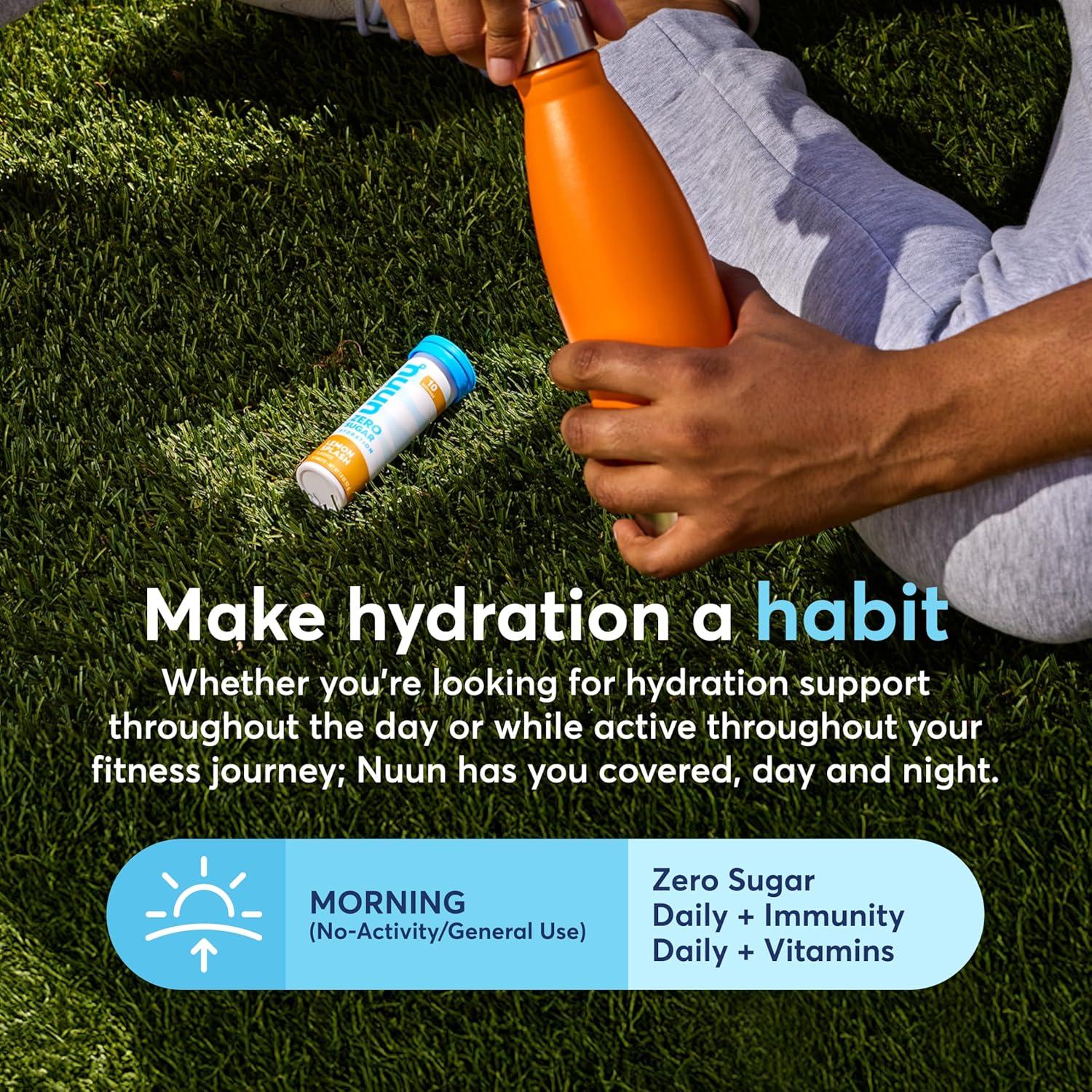 Tabletas de Electrolitos Nuun Vitamins Frutas Mixtas 48 Porciones