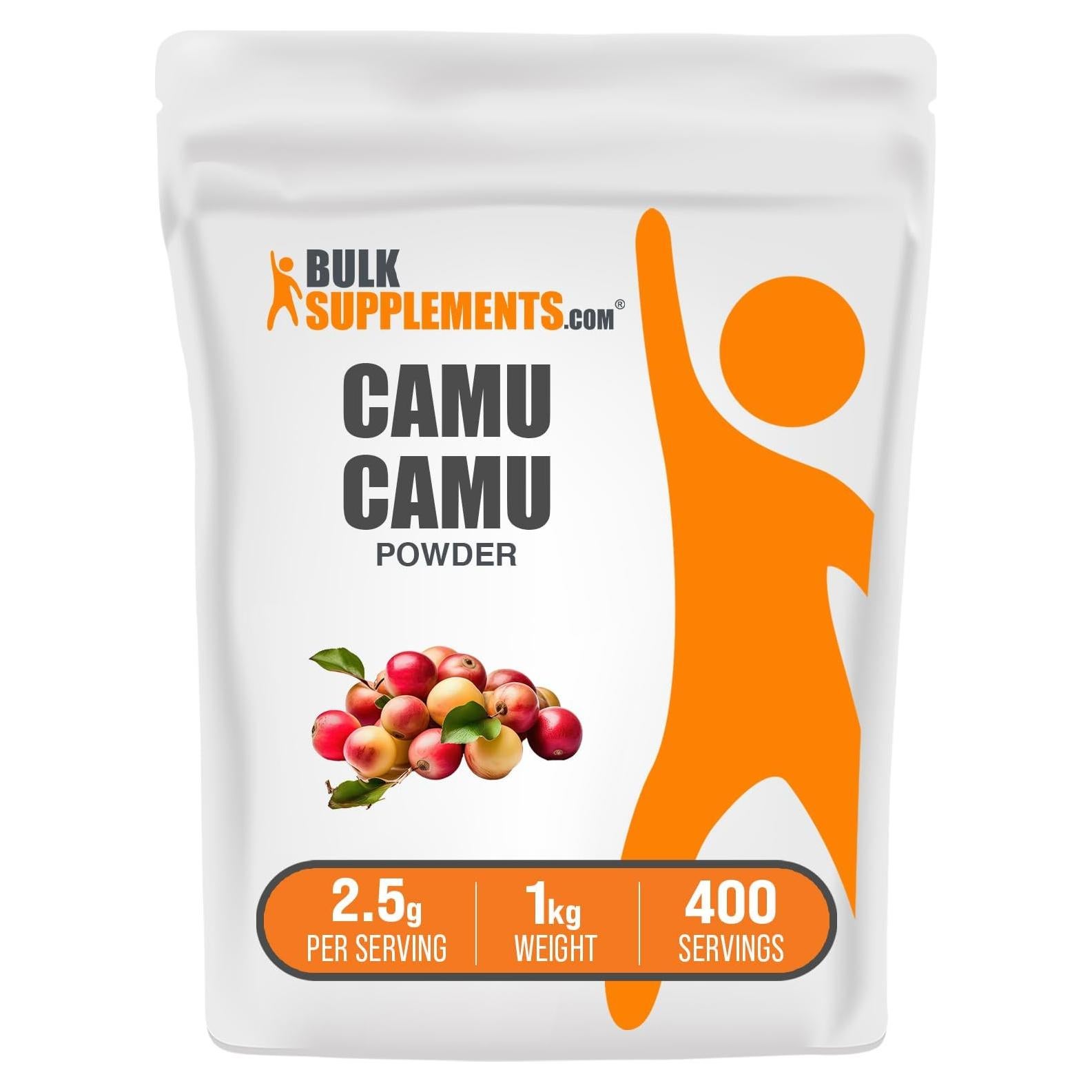 Polvo de Camu Camu BulkSupplements 1kg - Suplemento Vegano