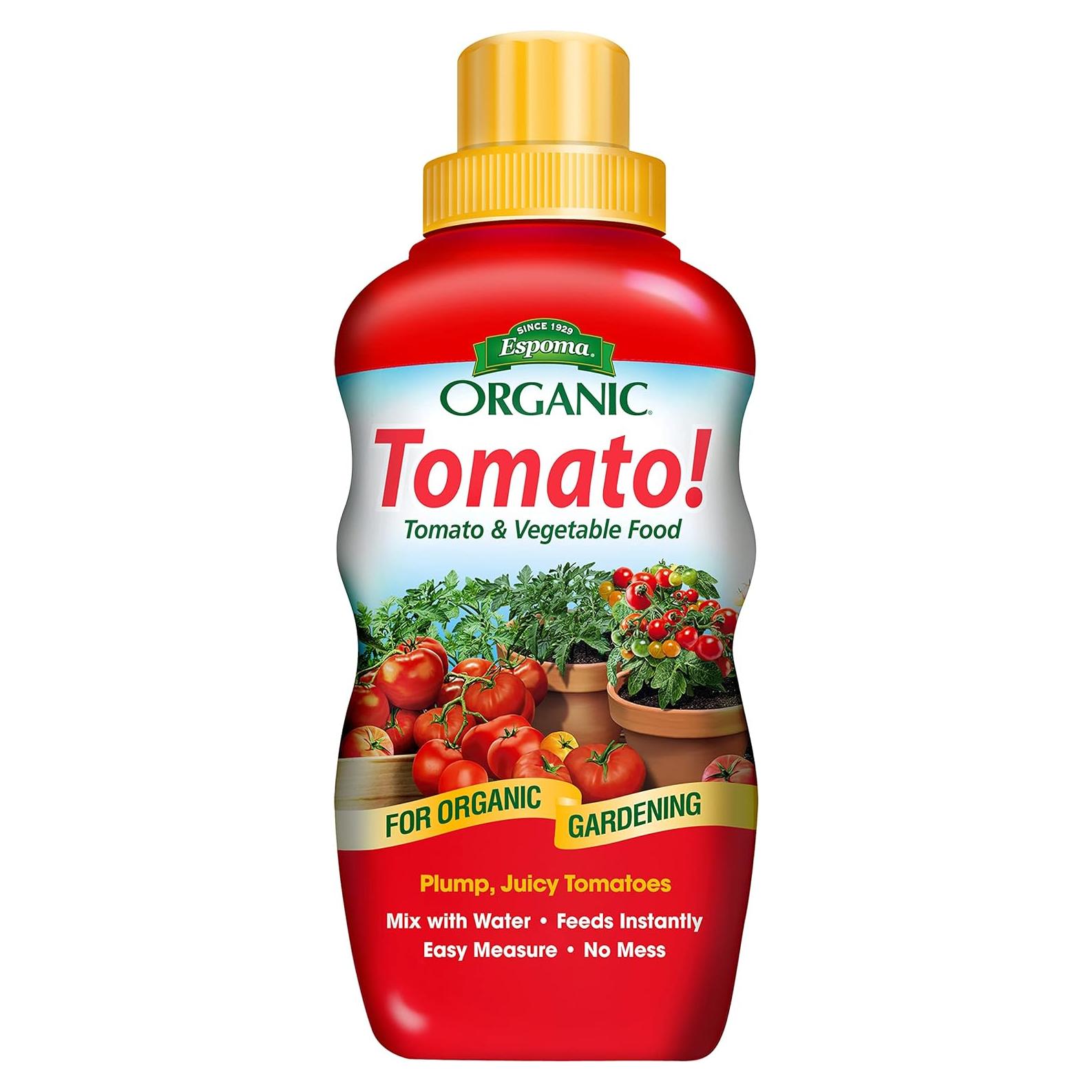 Fertilizante Orgánico Espoma 236.6 ml para Tomates y Verduras