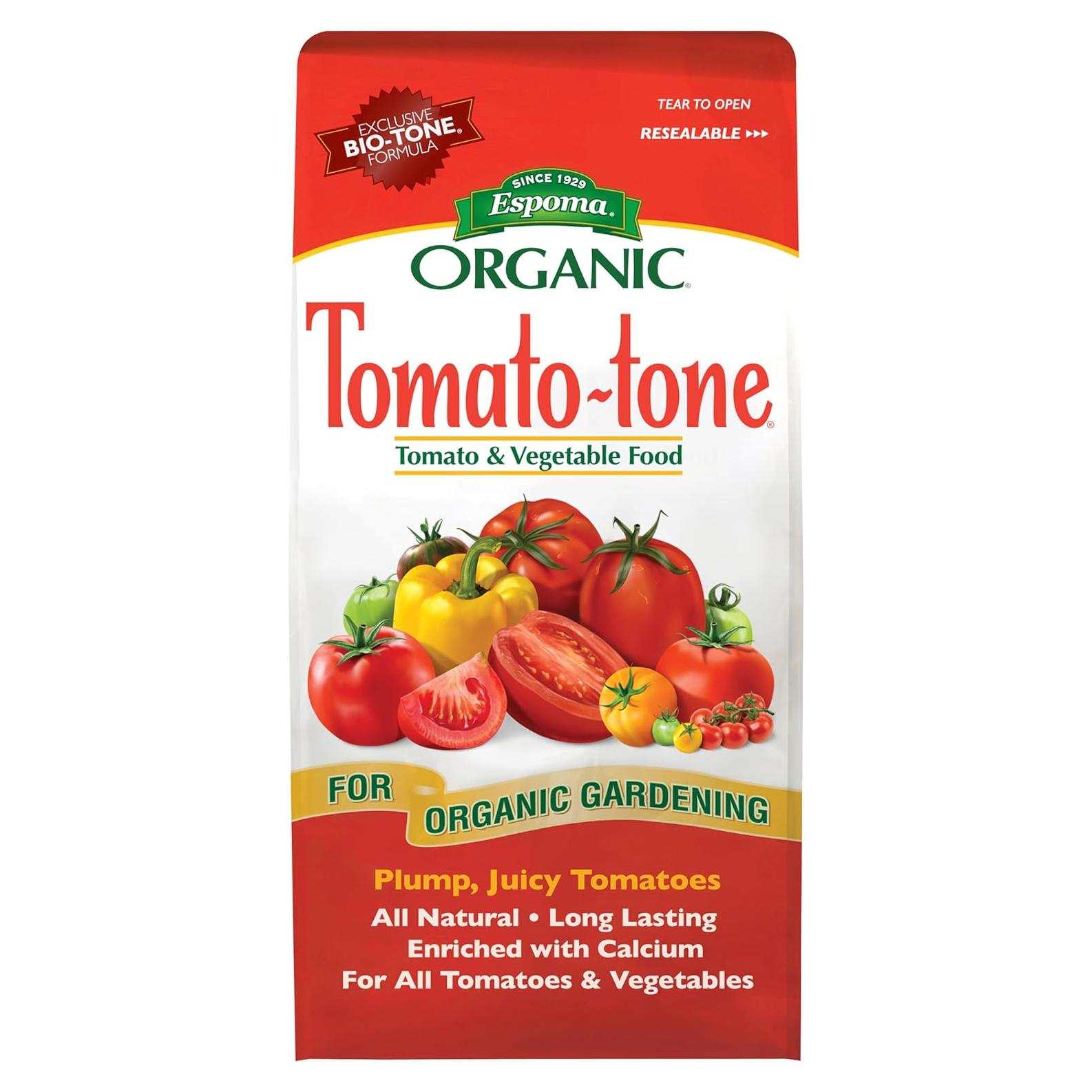 Fertilizante Orgánico Espoma Tomate-Tono 3-4-6 1.81 kg