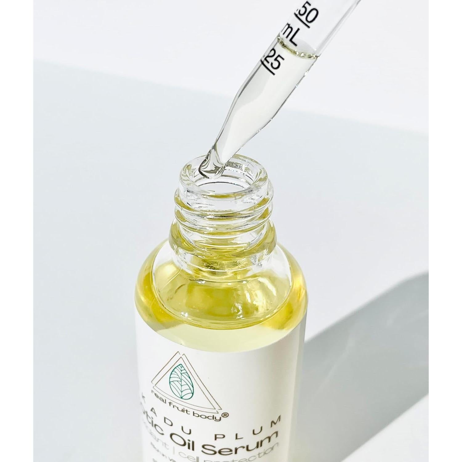 Suero de Aceite Exótico de Ciruela Kakadu Real Fruit Body - 30 ml Orgánico y Vegano