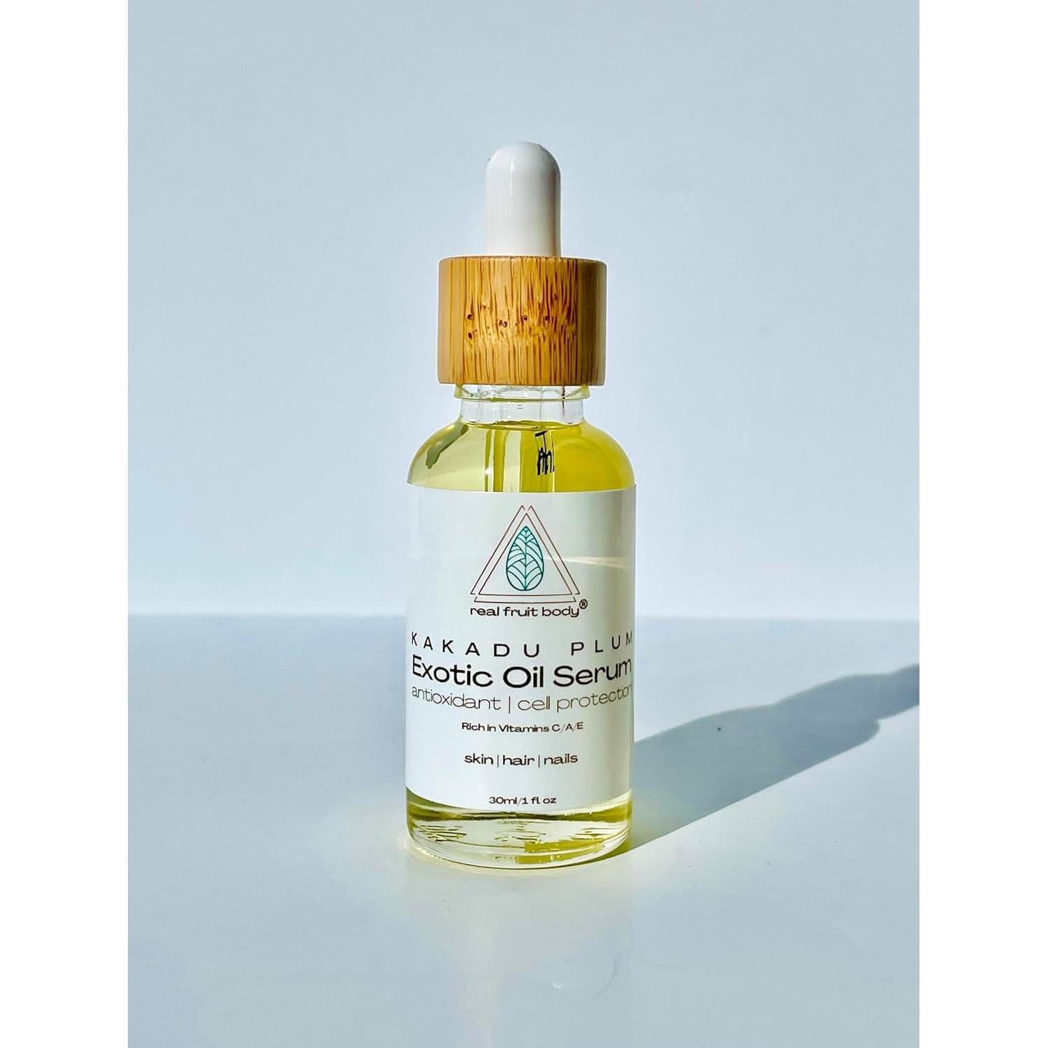 Suero de Aceite Exótico de Ciruela Kakadu Real Fruit Body - 30 ml Orgánico y Vegano