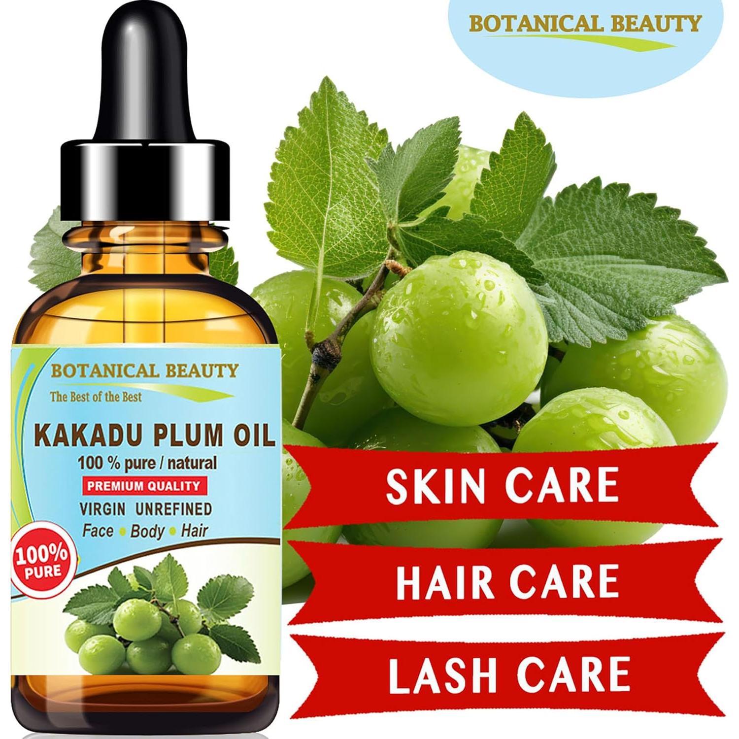 Aceite de Ciruela KAKADU 100% Puro Virgen 30 ml - Hidratante Facial y Capilar