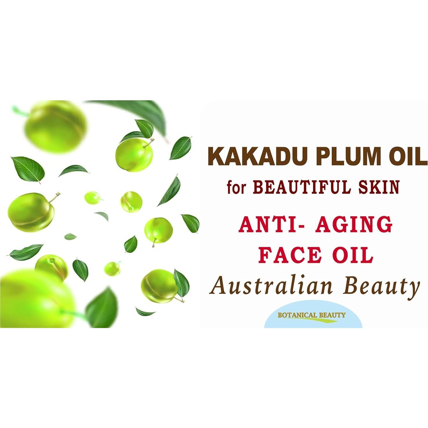 Aceite de Ciruela KAKADU 100% Puro Virgen 30 ml - Hidratante Facial y Capilar