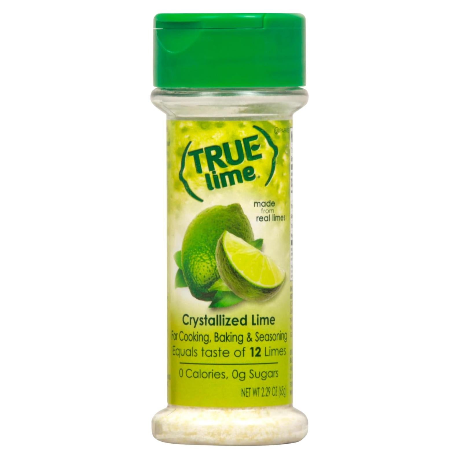 Shaker de Lima Cristalizada True Lime 65 g - Sabor Natural