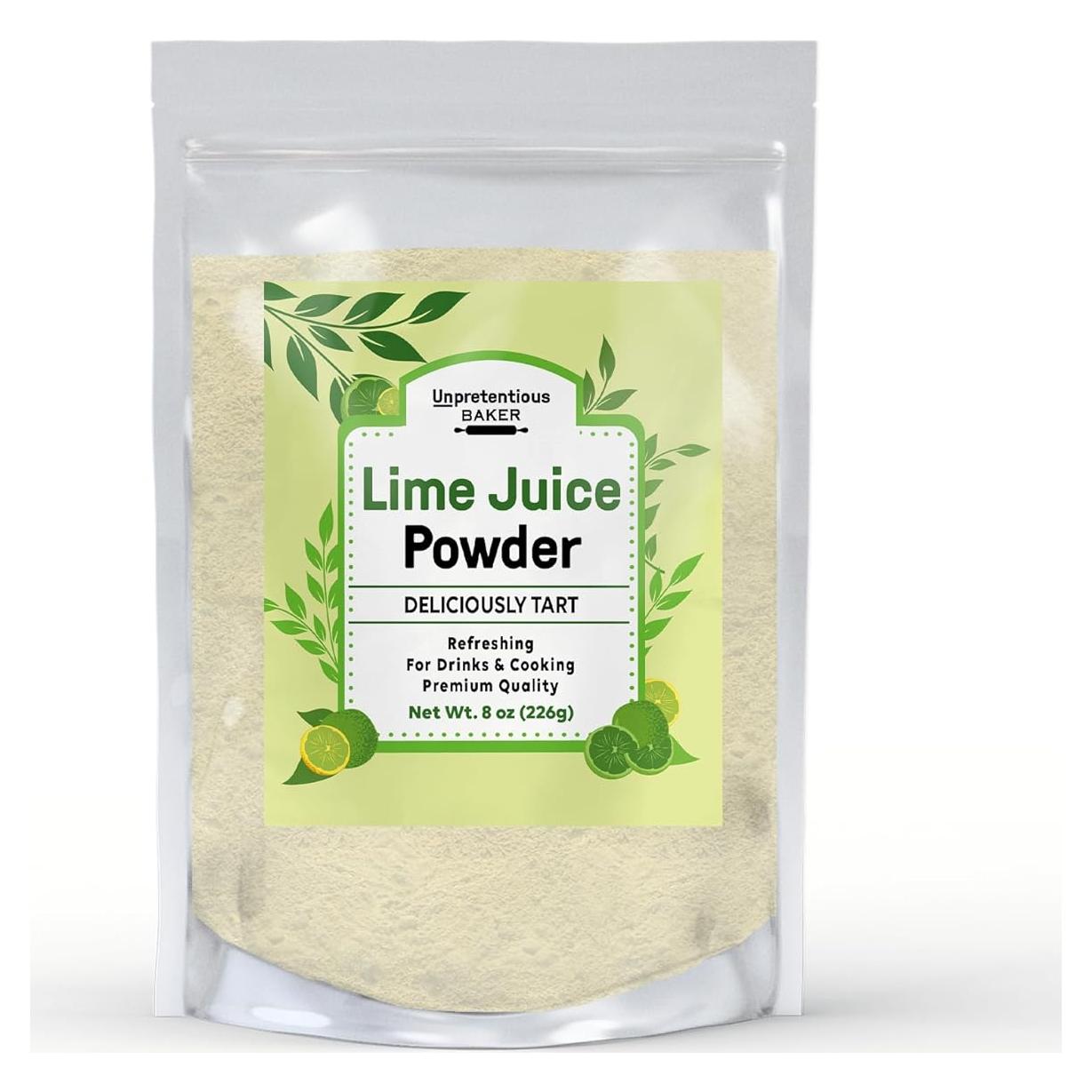 Polvo de Jugo de Lima Sin Pretensiones 226.8 g - Sabor Suave