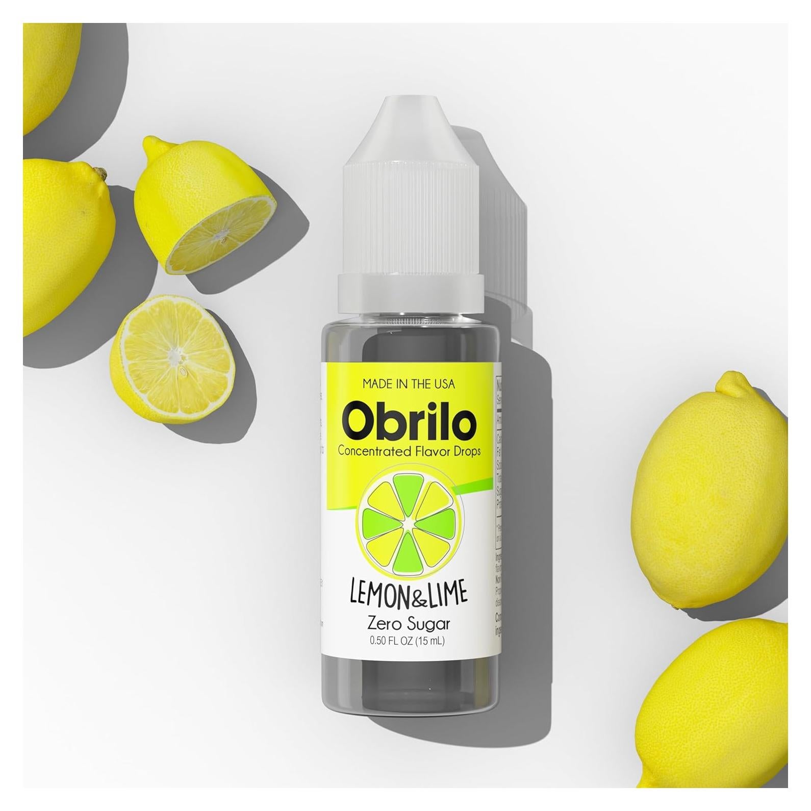 Extracto Saborizante de Limón y Lima Obrilo - 15 mL - Concentrado