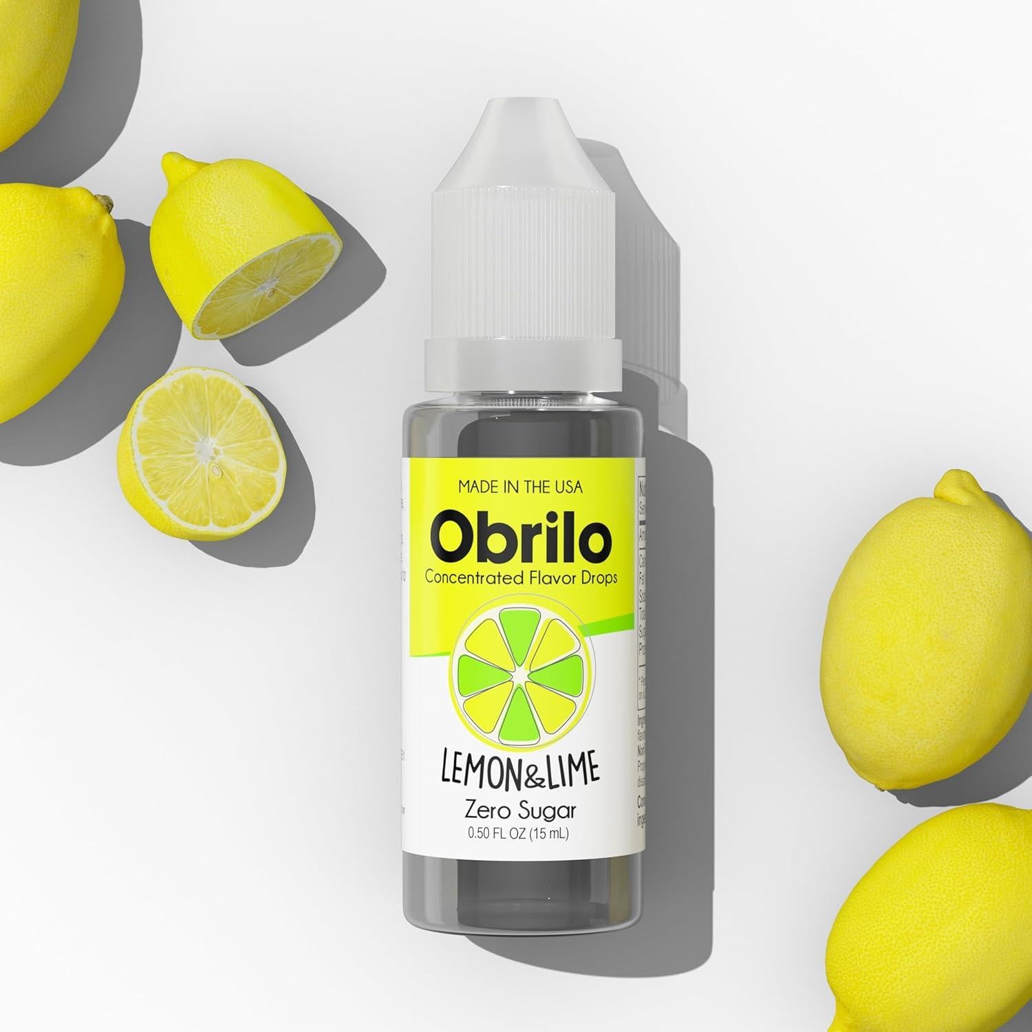 Extracto Saborizante de Limón y Lima Obrilo - 15 mL - Concentrado