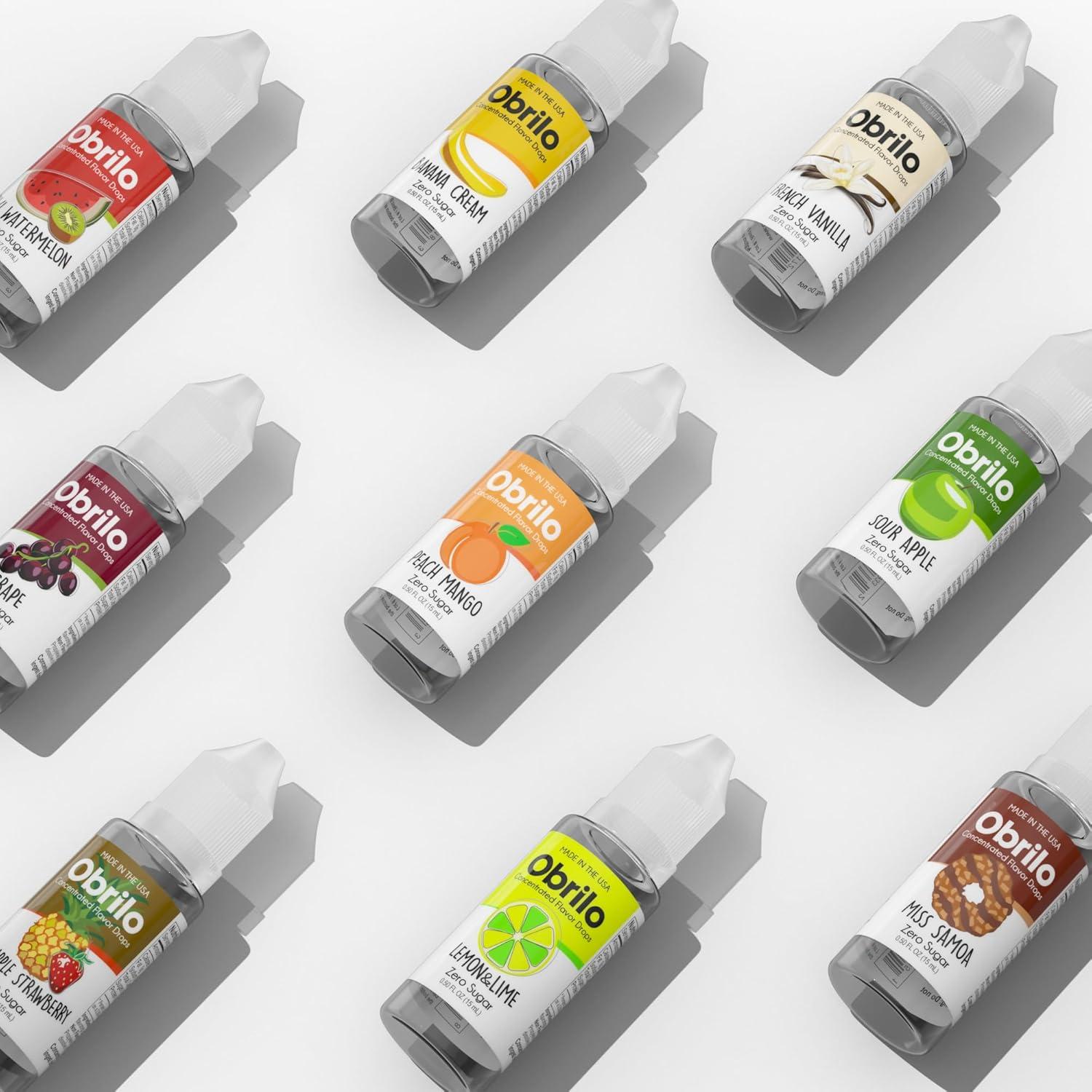 Extracto Saborizante de Limón y Lima Obrilo - 15 mL - Concentrado