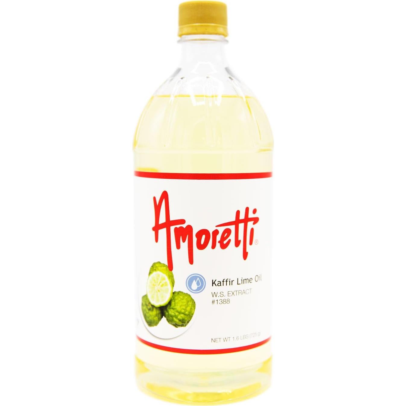 Extracto de Aceite de Lima Kaffir Amoretti 56.7g - Vegano y Sin Conservantes