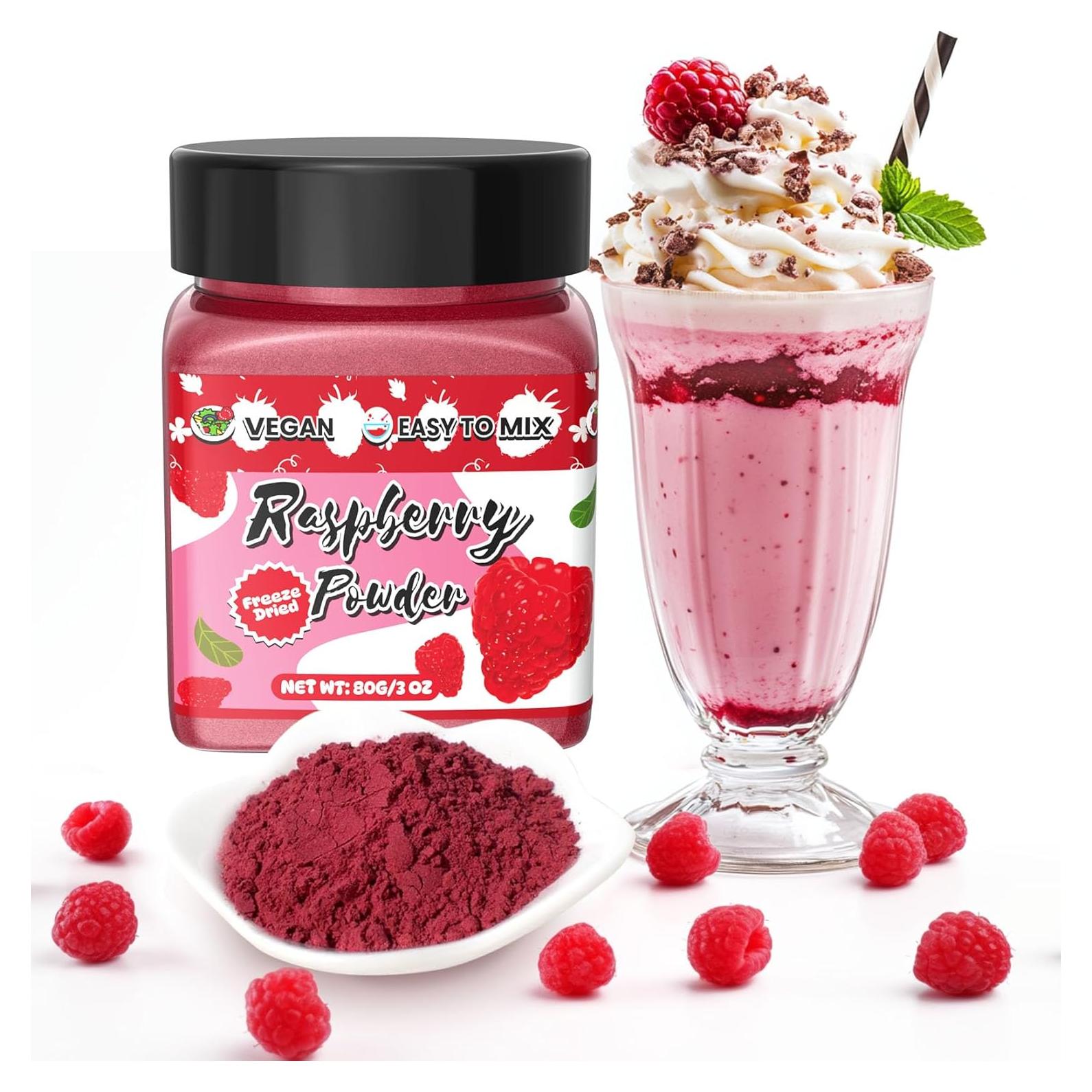 Polvo de Frambuesa Liofilizado 100% Natural - 85g