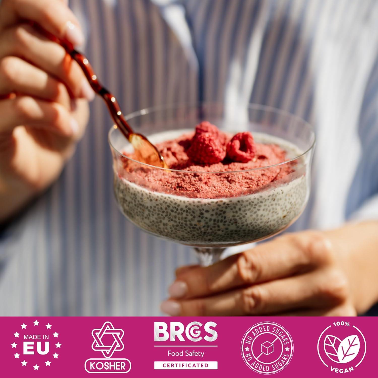 Polvo de Frambuesa Liofilizada Dehidra 50 g - Sin Azúcar