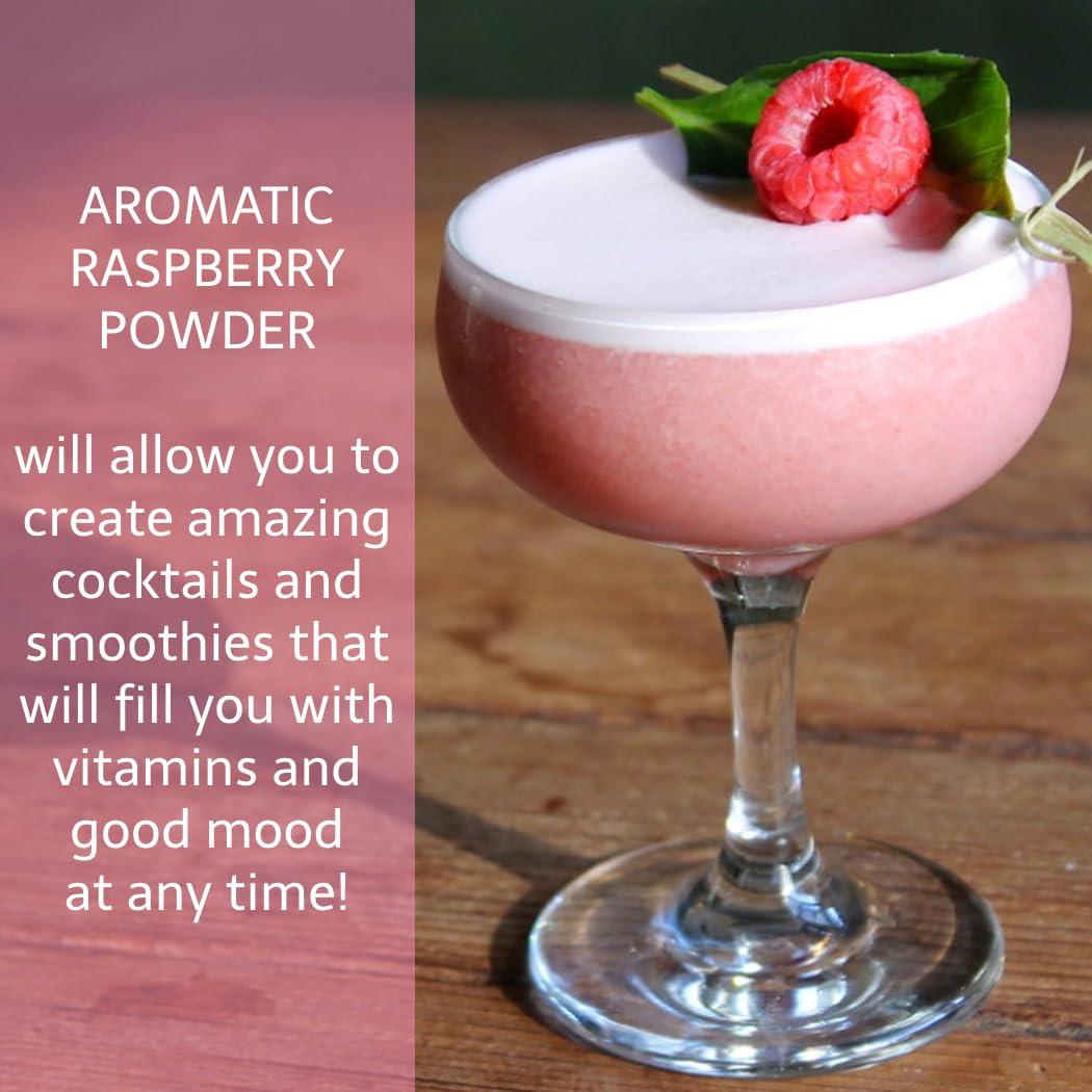 Polvo de Frambuesa Puro Beleon 226.8 g - Natural para Hornear