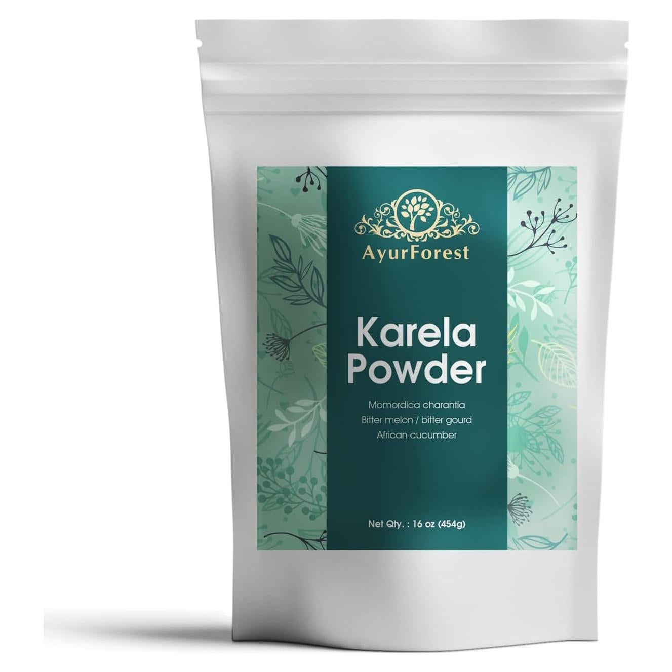 Polvo de Melón Amargo Karela 454g Isha Agro Salud Piel